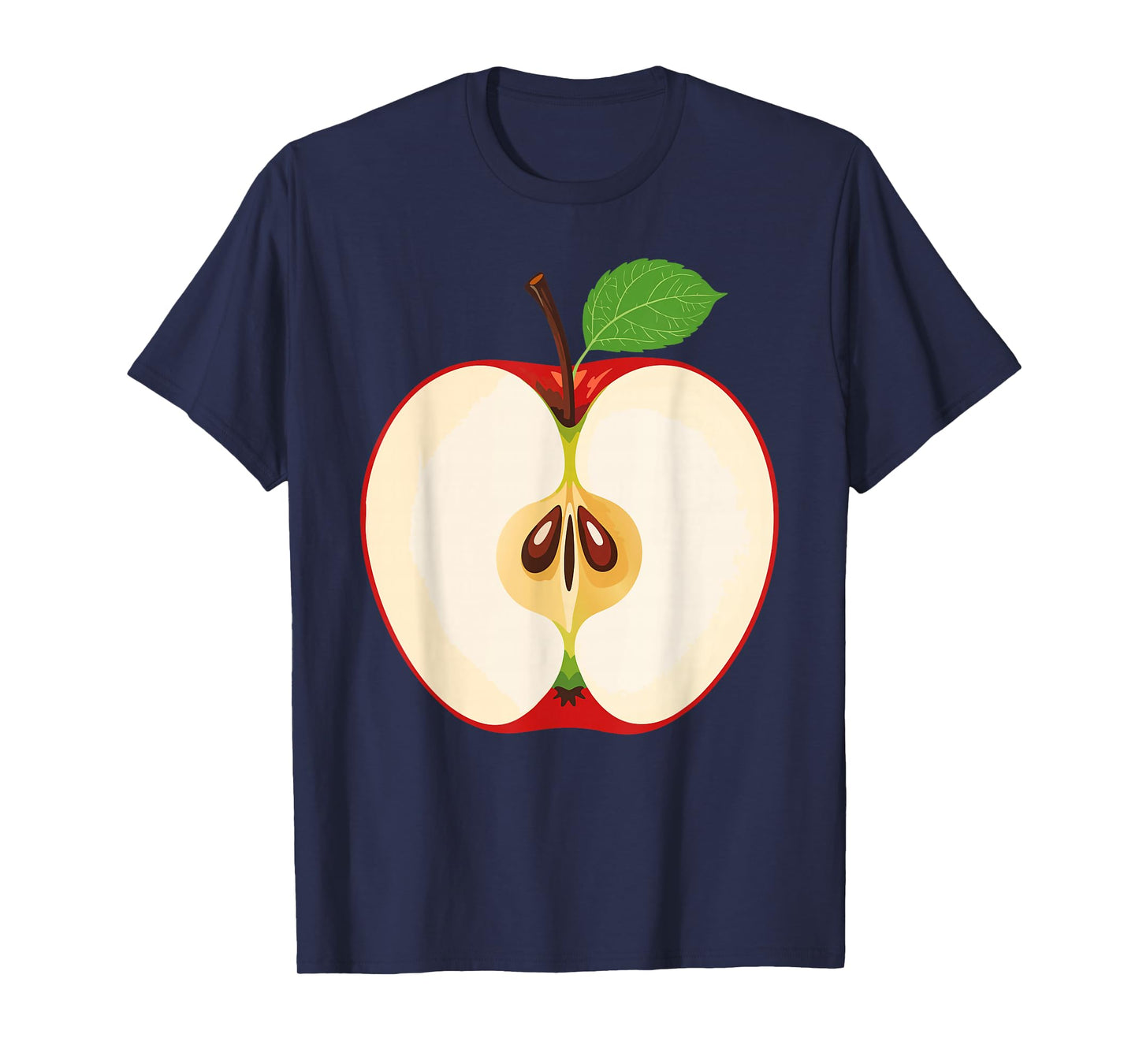 Red Apple Shirt Adult Men Women Kids Apple Costume T-Shirt