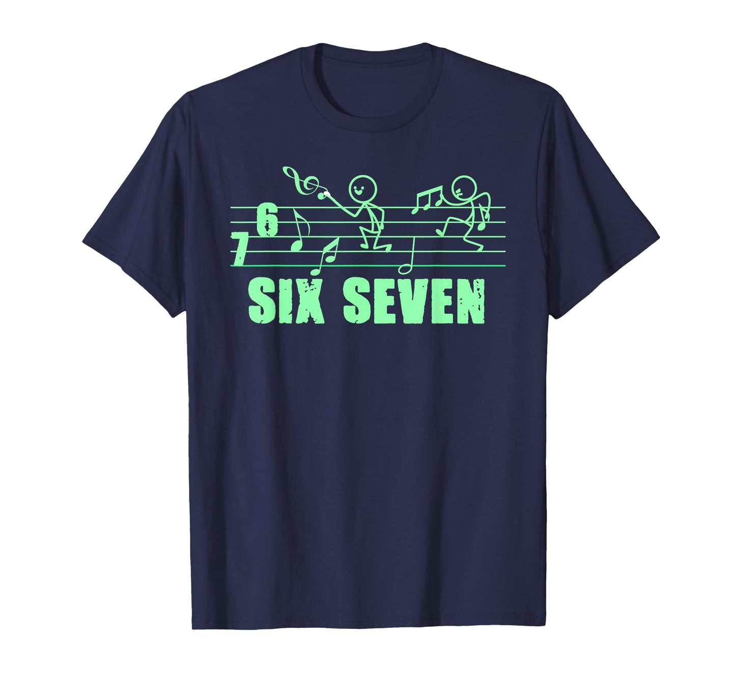 Funny Musical 67 Music Meme Slang Six Seven Music Teacher T-Shirt