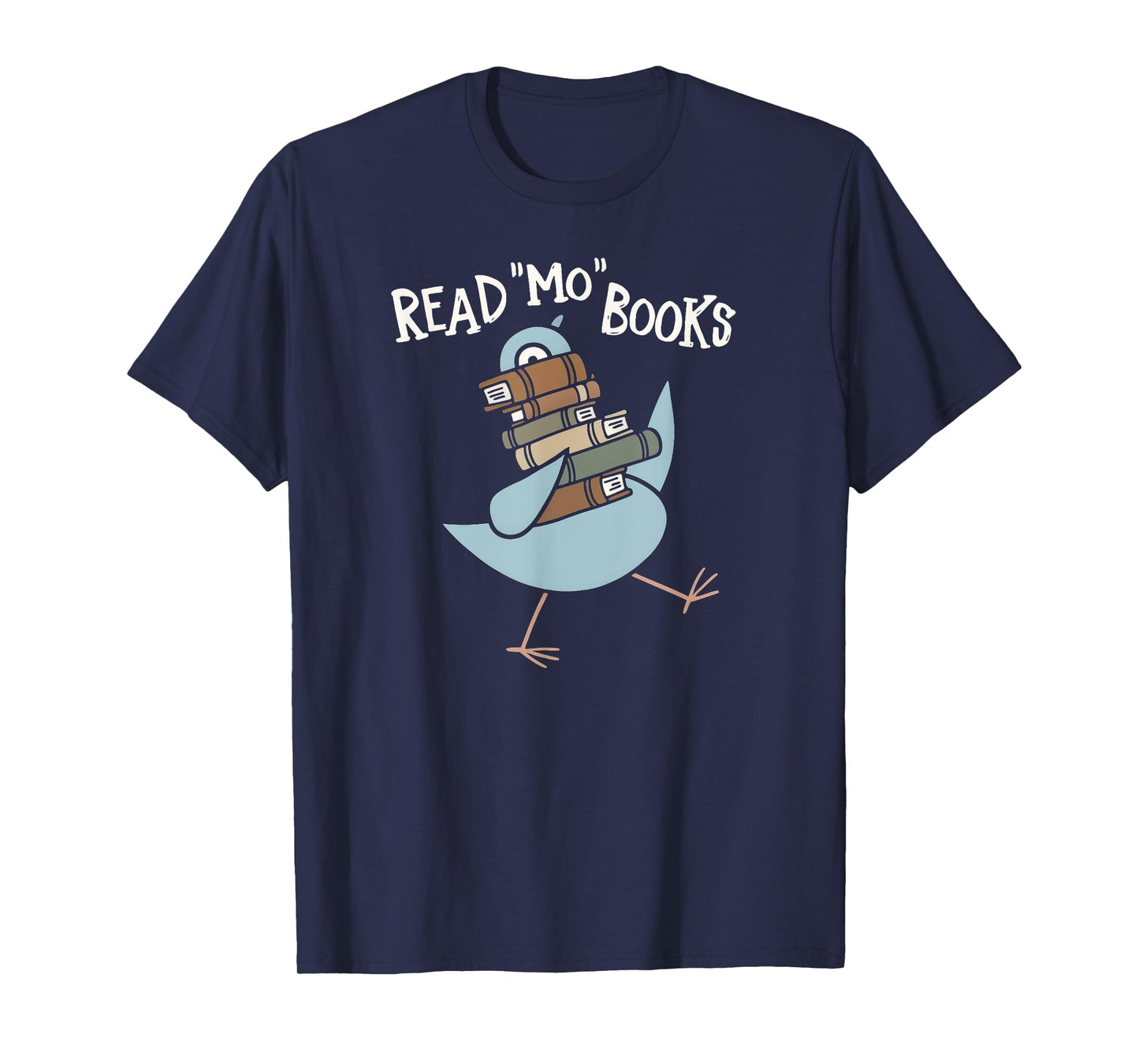 Read More Books Pigeon Book Lover T-Shirt