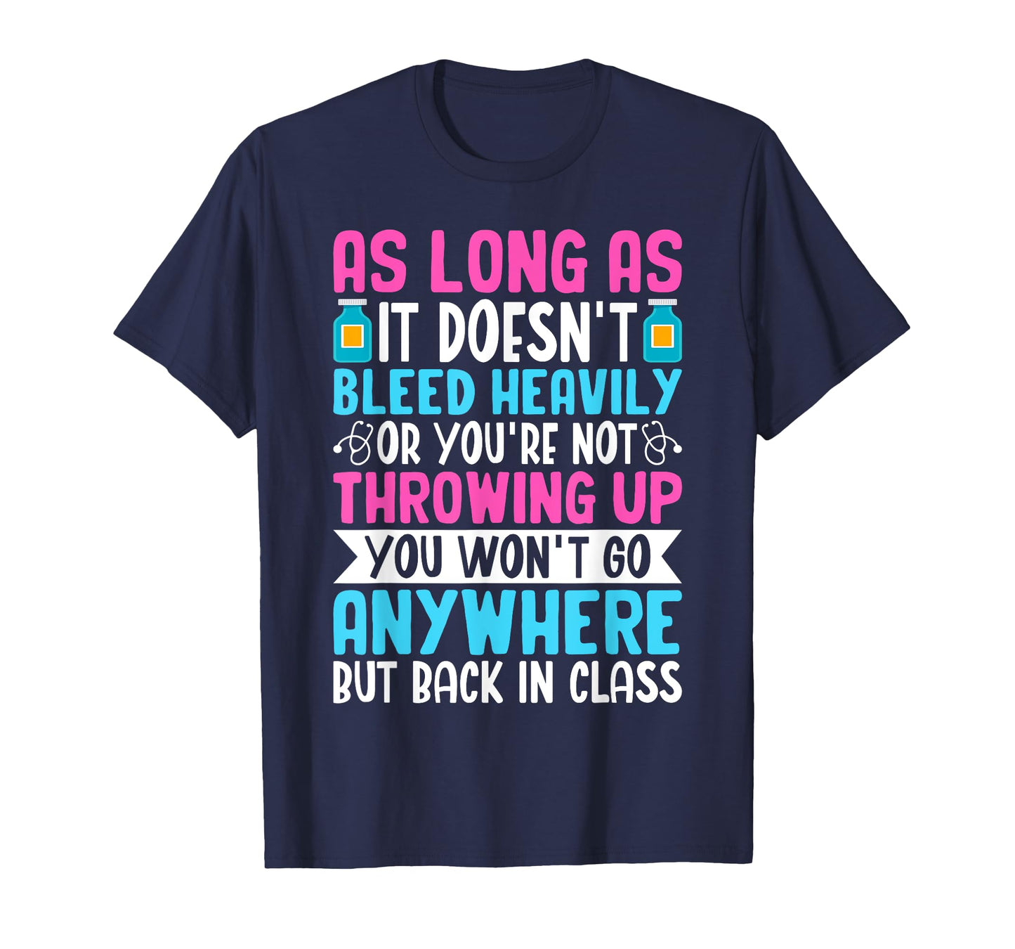 School Nurse Appreciation Nursing Elementary School Nurse T-Shirt