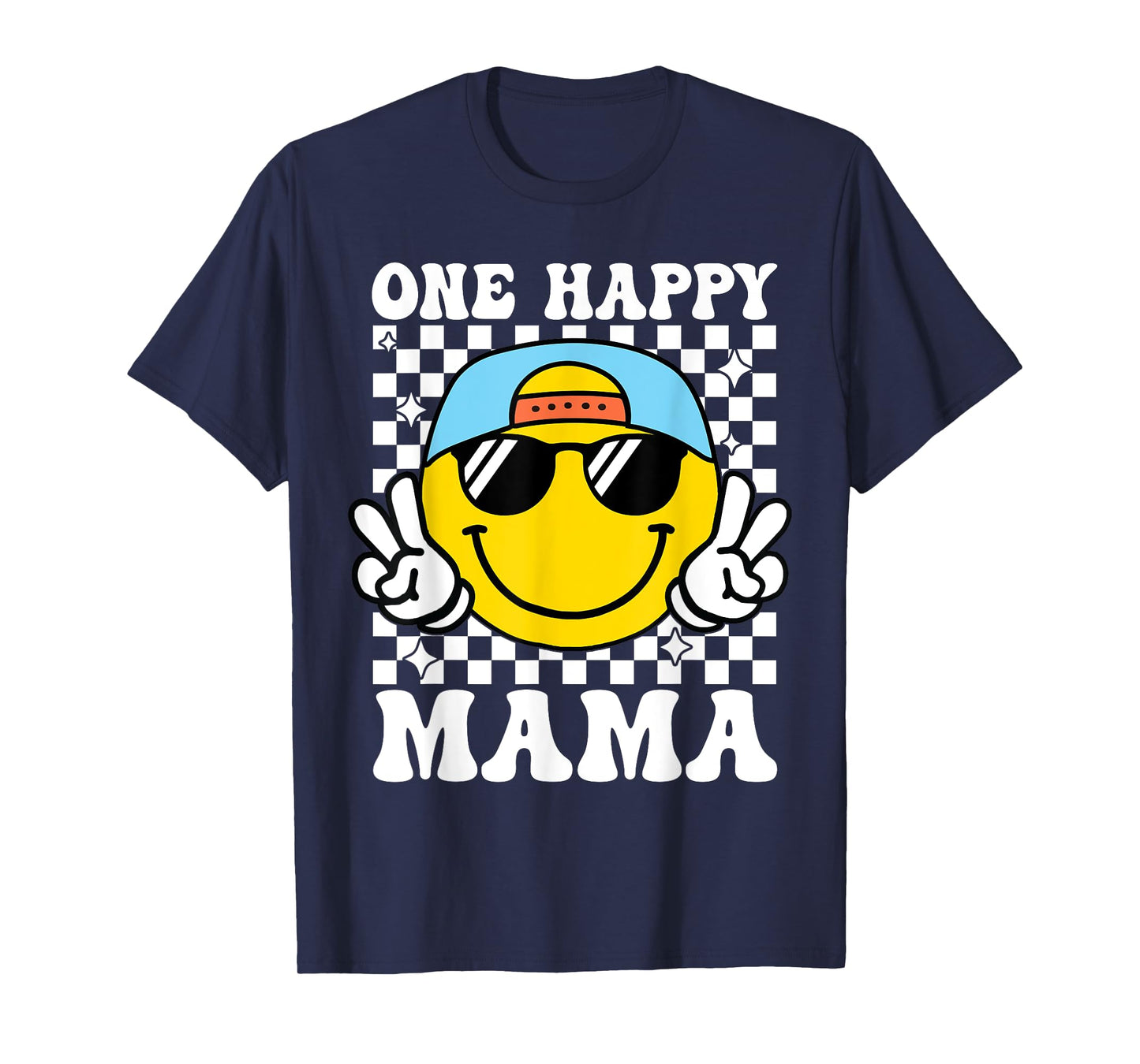 One Happy Dude Mama 1st Birthday Family Matching T-Shirt