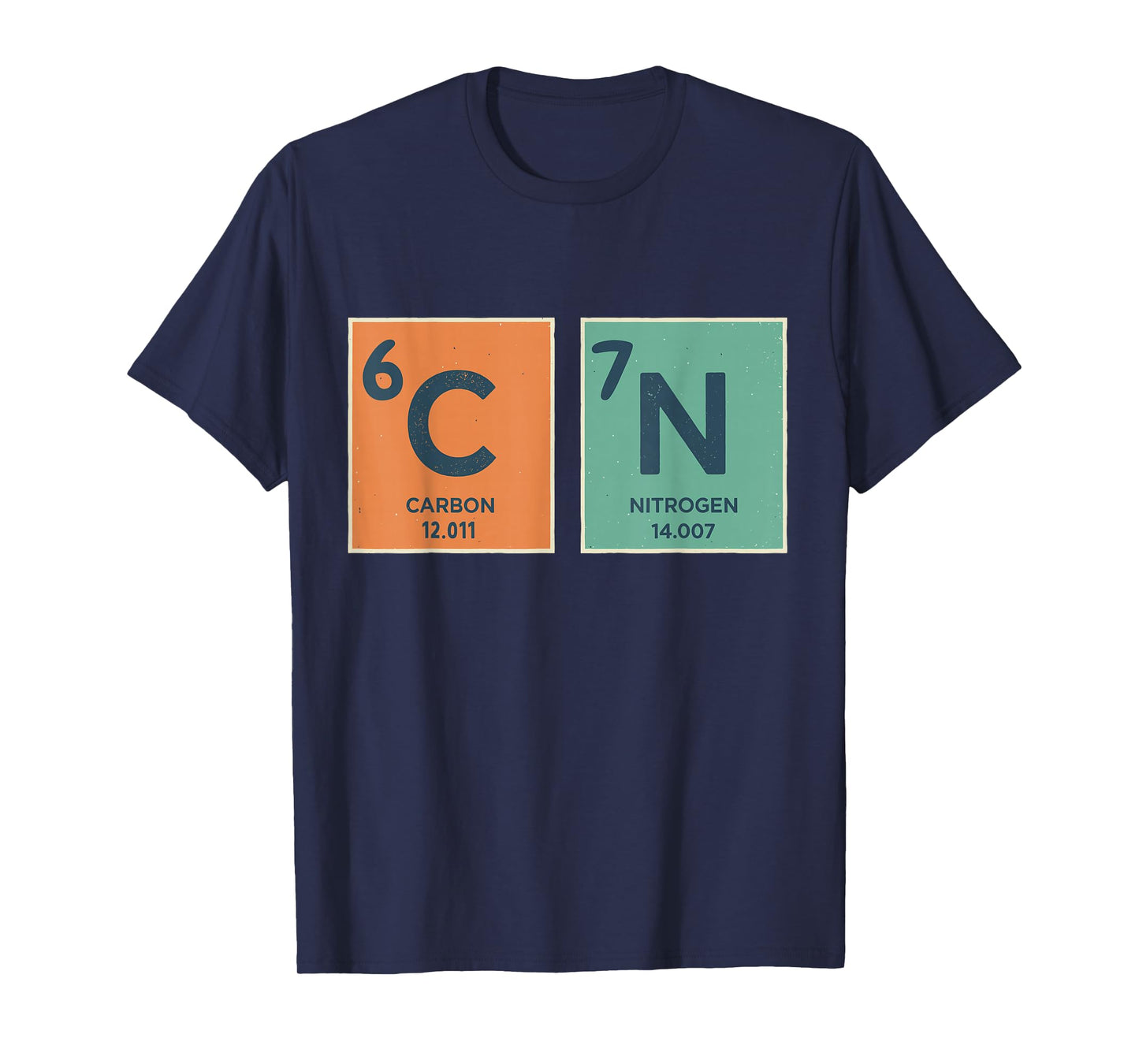 Retro Vintage Funny 6 7 Meme Science Teacher Periodic Table T-Shirt
