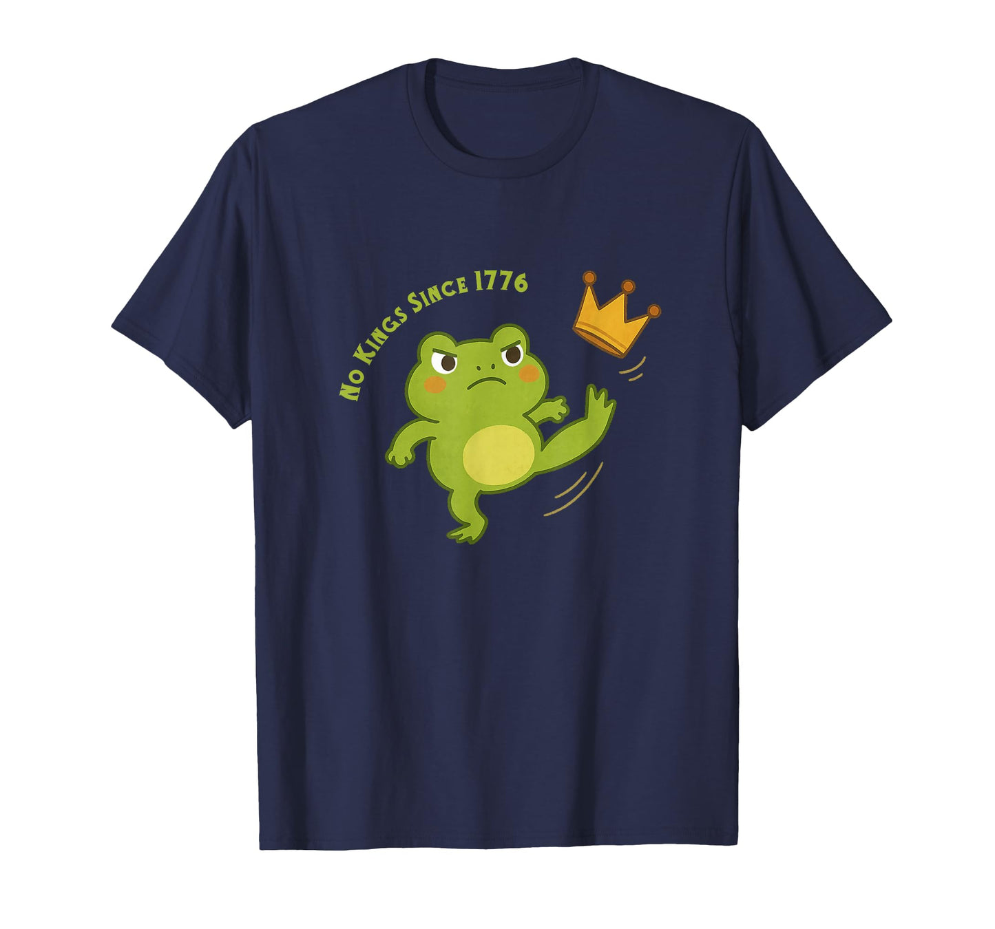 Frog Protest No Kings in America T-Shirt
