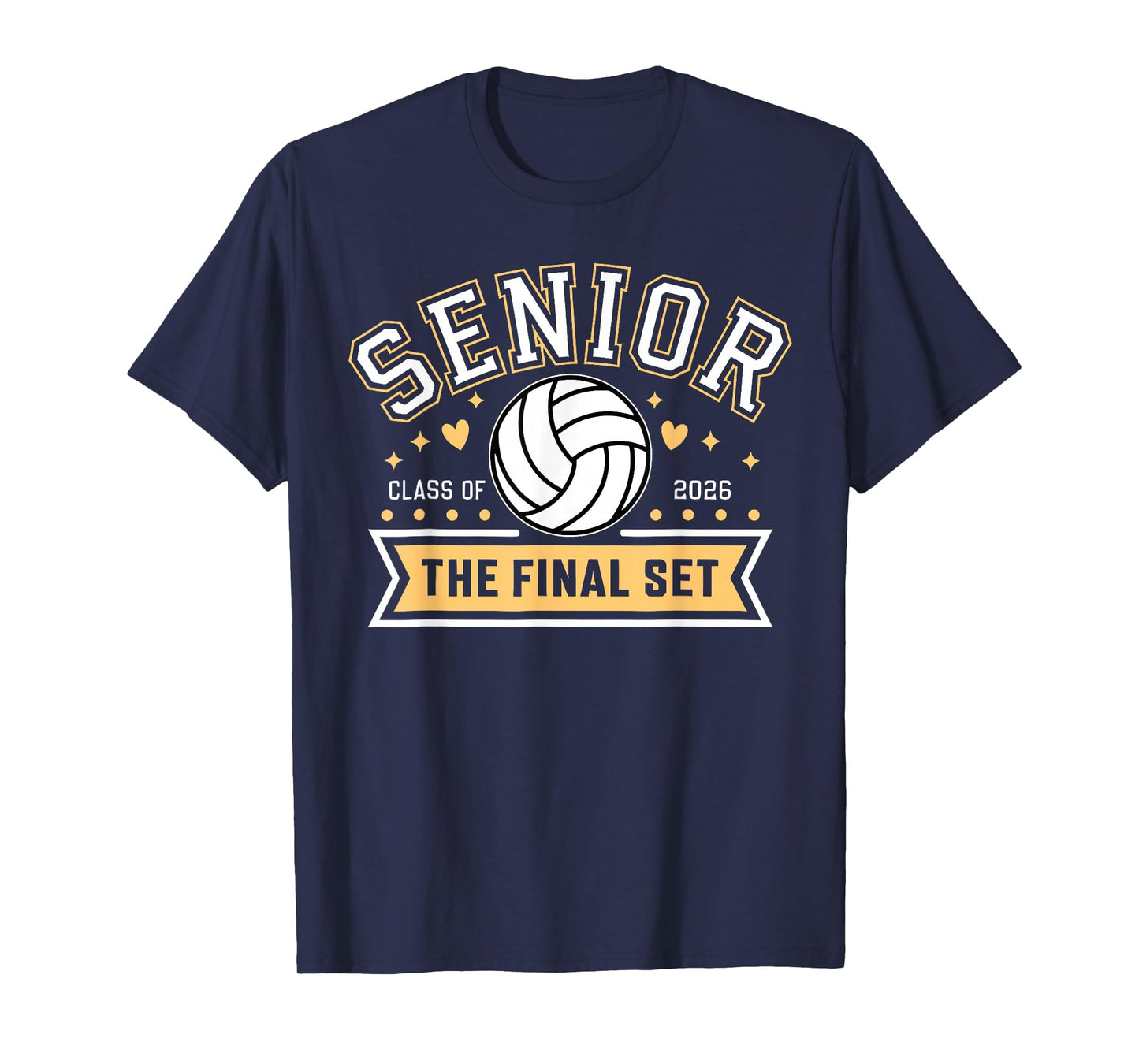 Senior Mom Class of 2026 Volleyball The Final Set T-Shirt