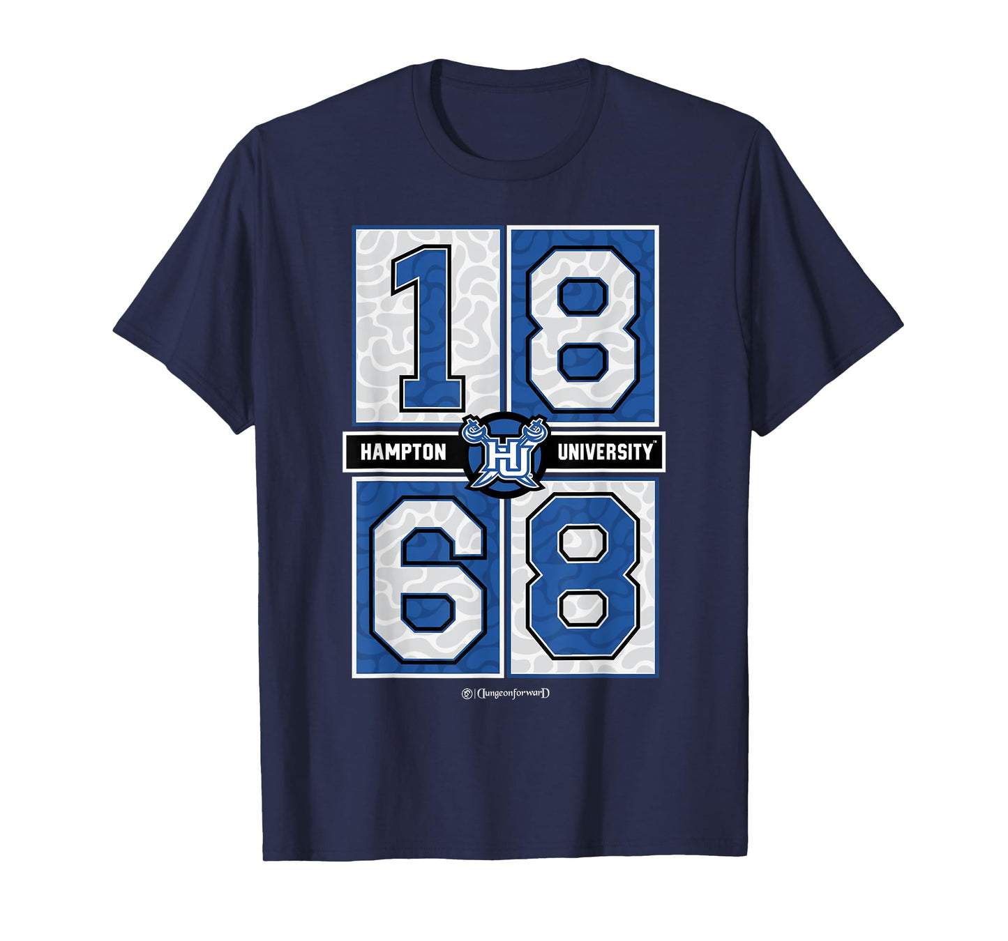 Hampton University - Pirates HBCU concrete Date T-Shirt