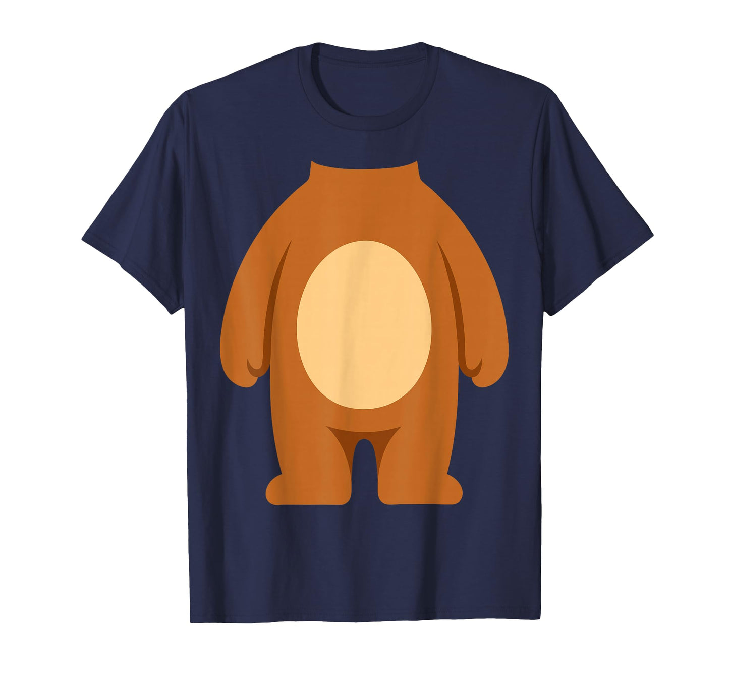 Bear Costume Shirt Adult Kids Men Women Brown Bear Costume T-Shirt