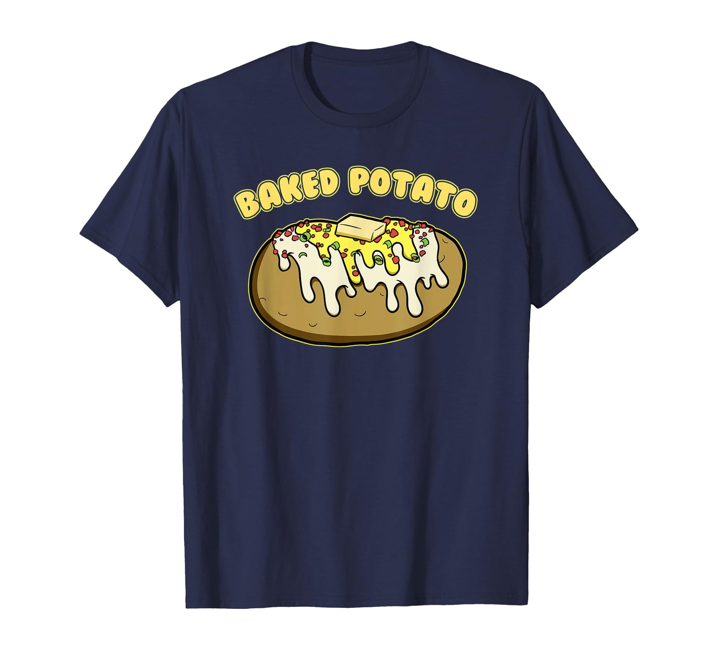 Baked Potato T-shirt Matching for Couples and Best Friends