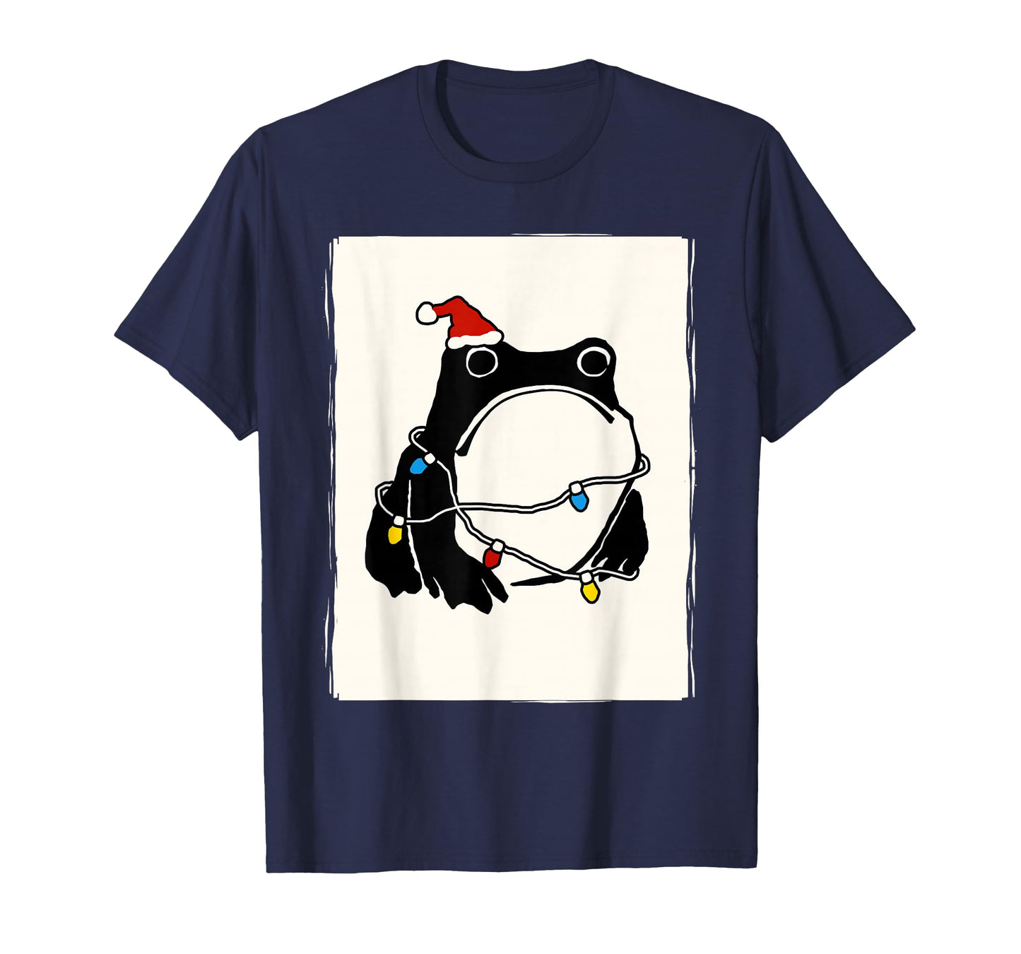 Japanese Art Frog Men Women Kids Funny Ugly Christmas T-Shirt