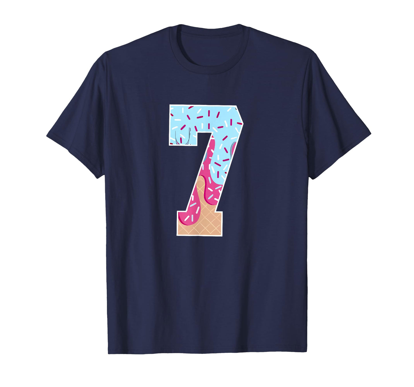 67 Ice Cream Drip Meme Six Seven Gen Alpha Slang T-Shirt