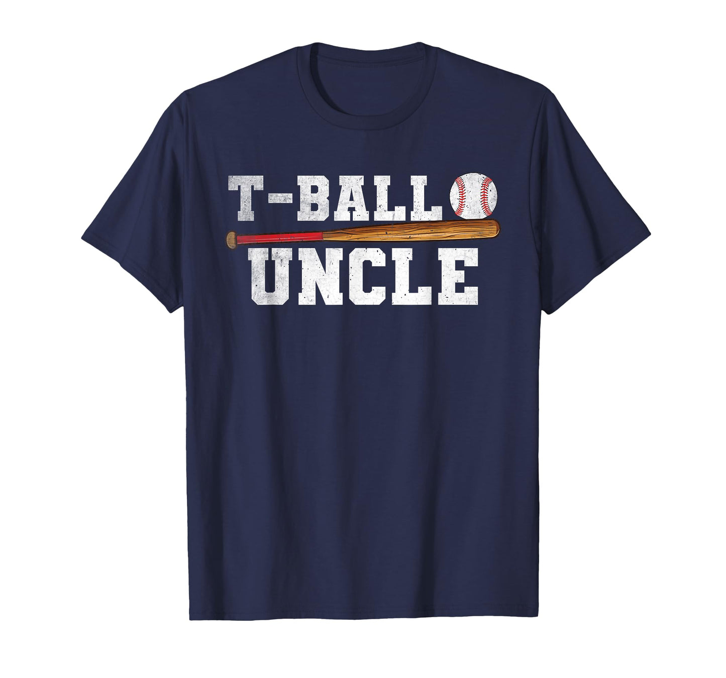 Vintage Teeball Uncle Funny Tee Ball T-Ball Uncle T-Shirt