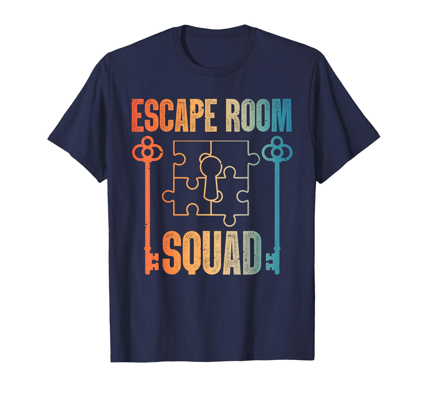 Funny Escape Room Art For Men Women Escape Game Escape Room T-Shirt
