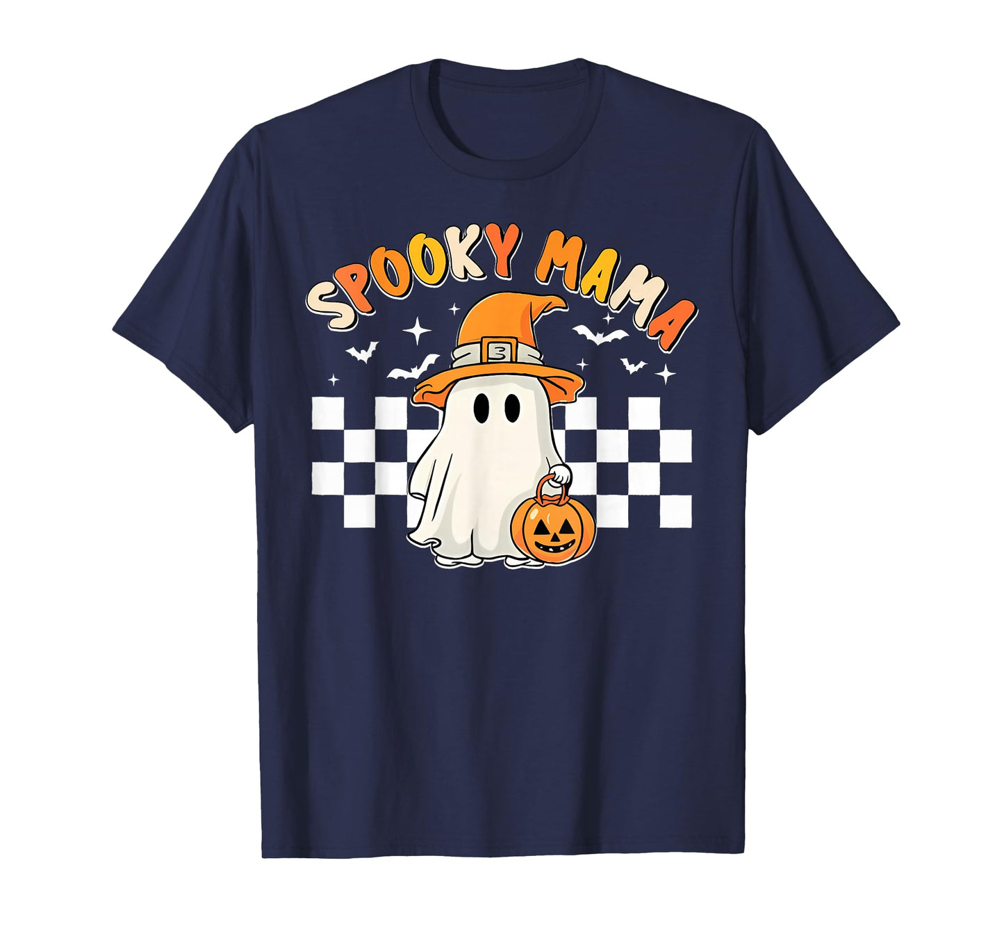 Groovy Boo One Spooky Mama First Halloween Birthday Boy T-Shirt