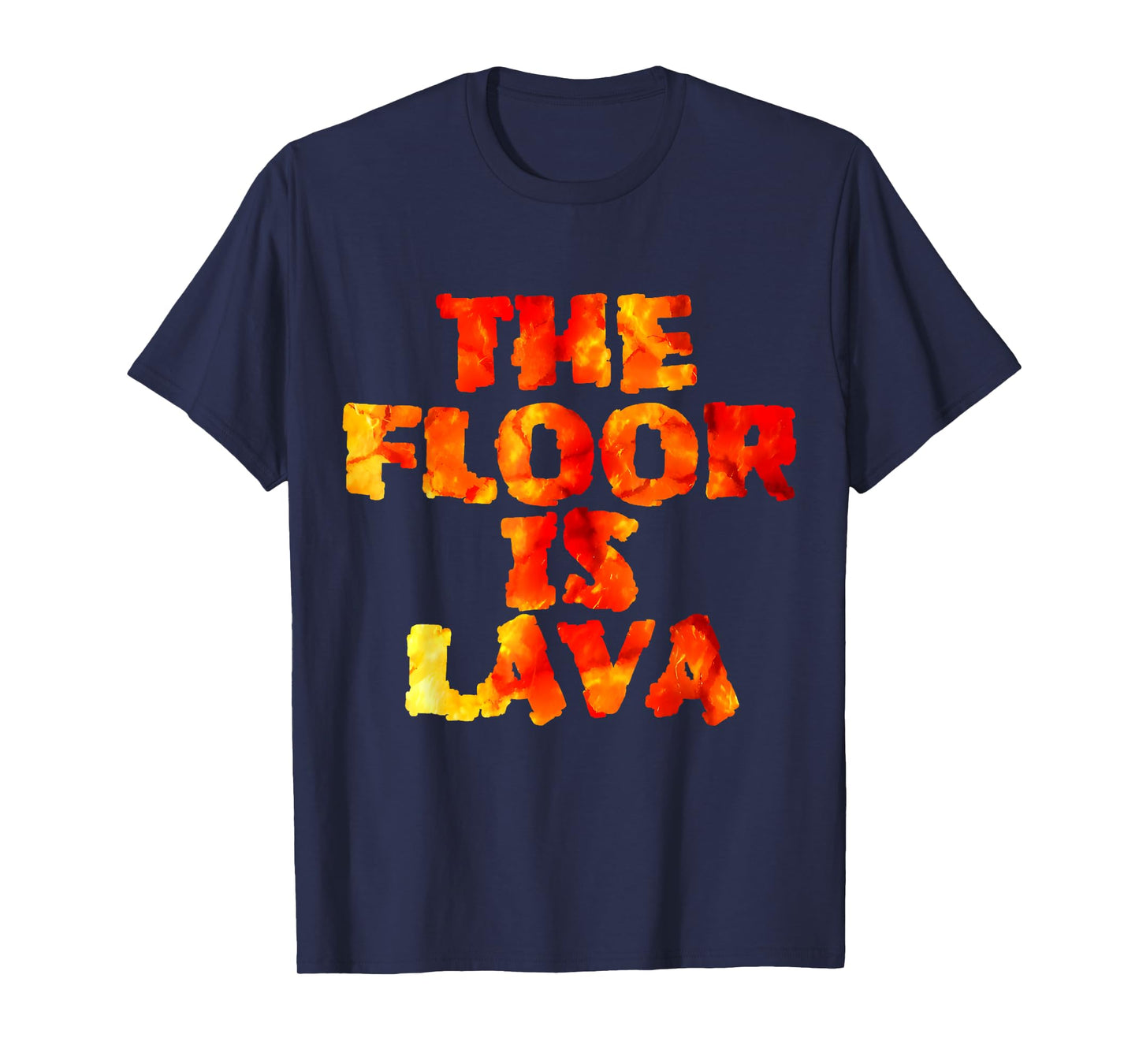 The Floor is Lava Funny Cute Kids Boys Girls T-Shirt