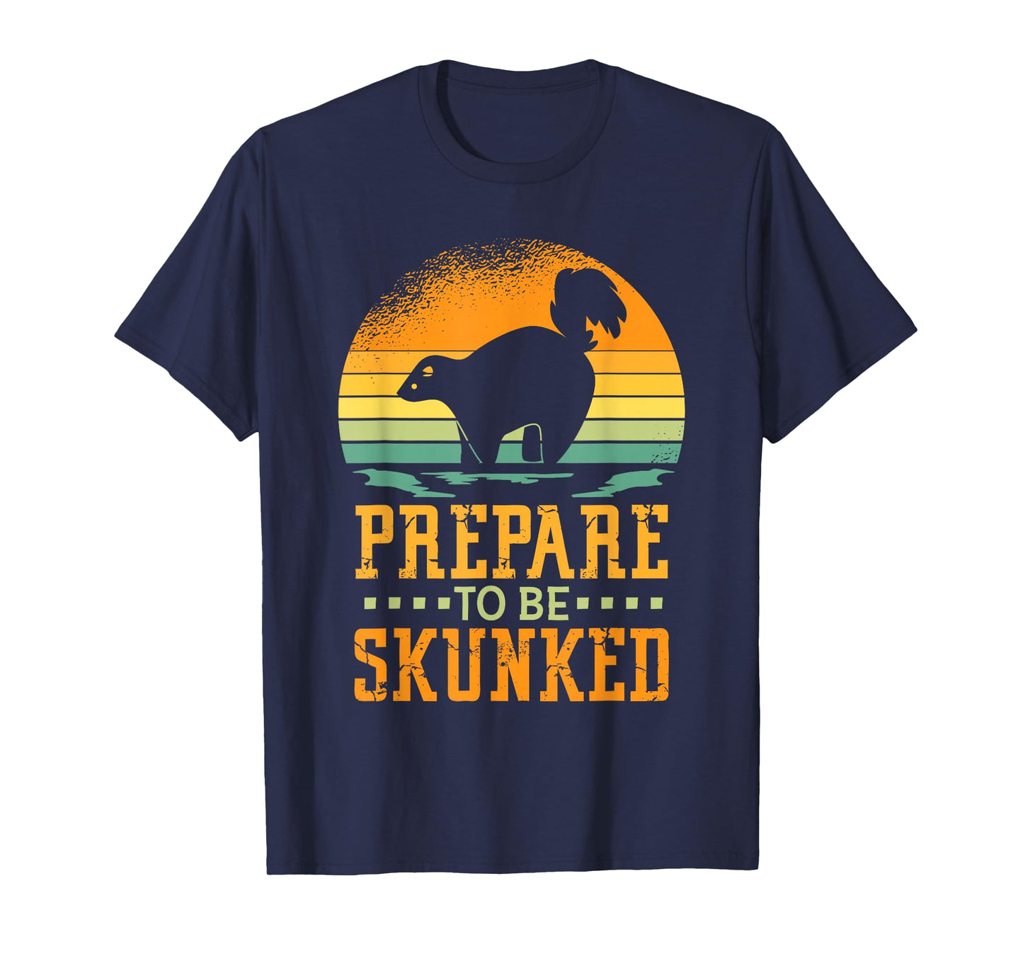 Prepare To Be Skunked Funny Cribbage Player T-Shirt