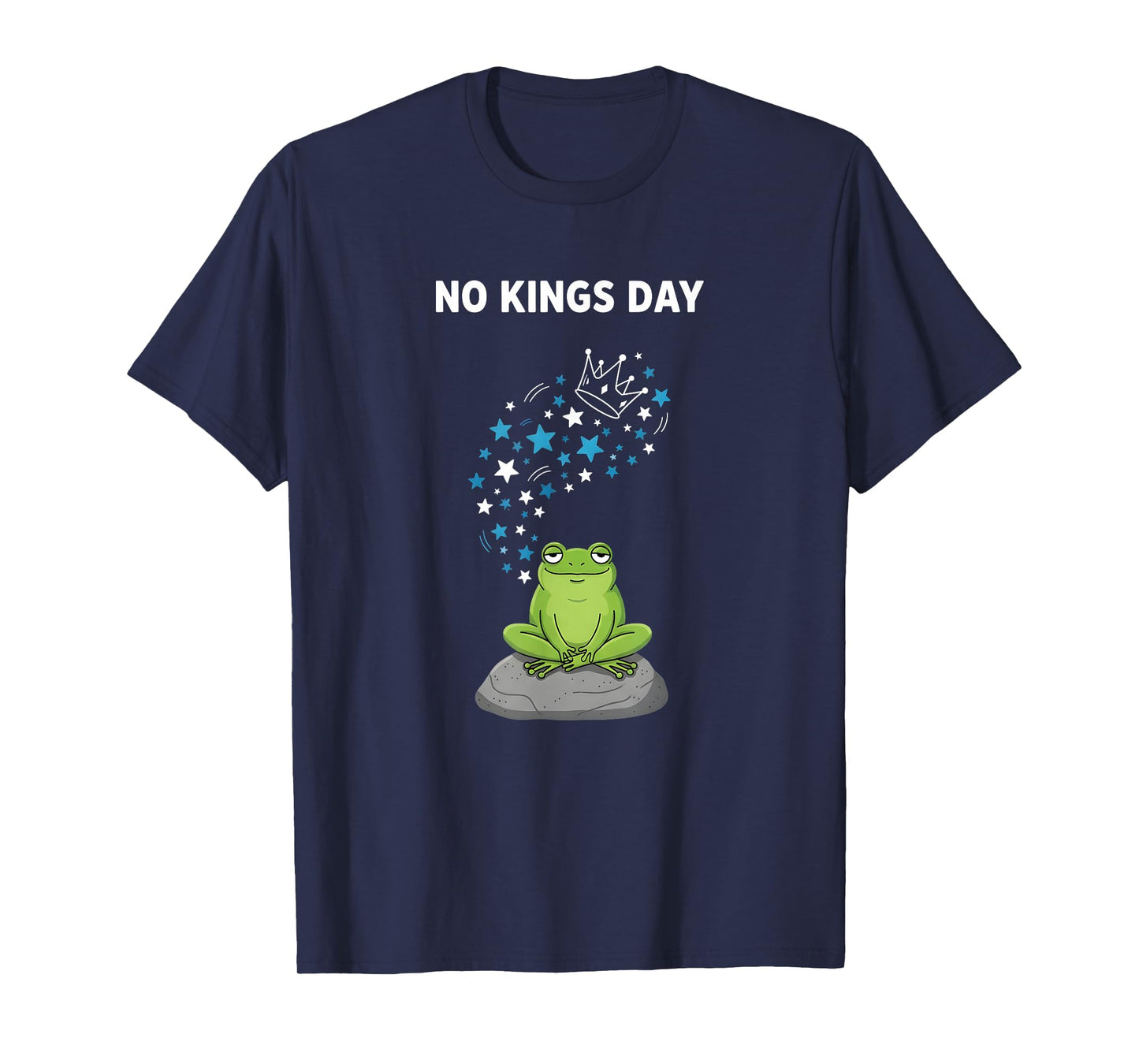 Frog Protest No Kings in America Democracy Patriotic Frog T-Shirt