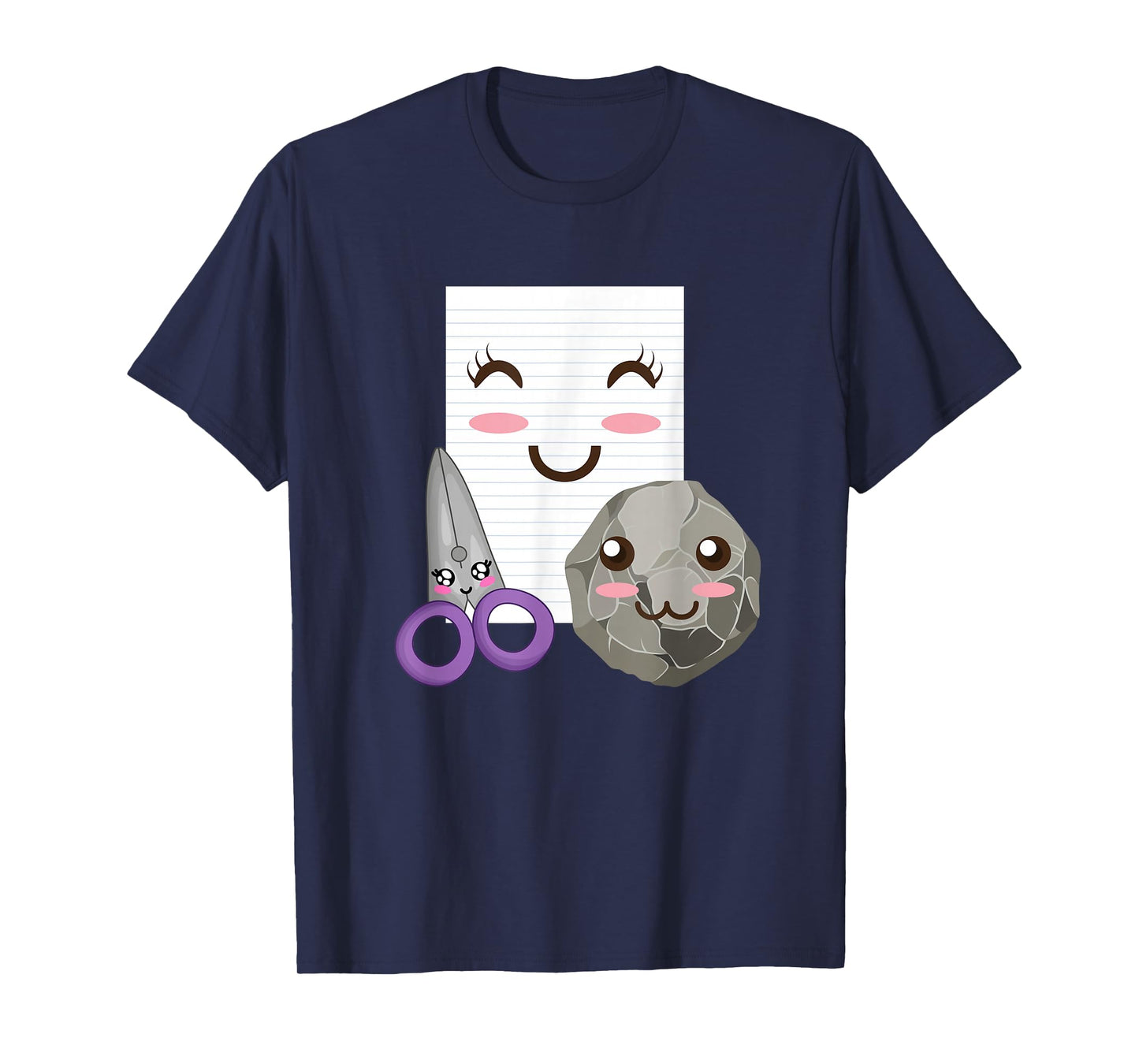 Rock Paper Scissors Shirt Funny Group Halloween Costumes T-Shirt