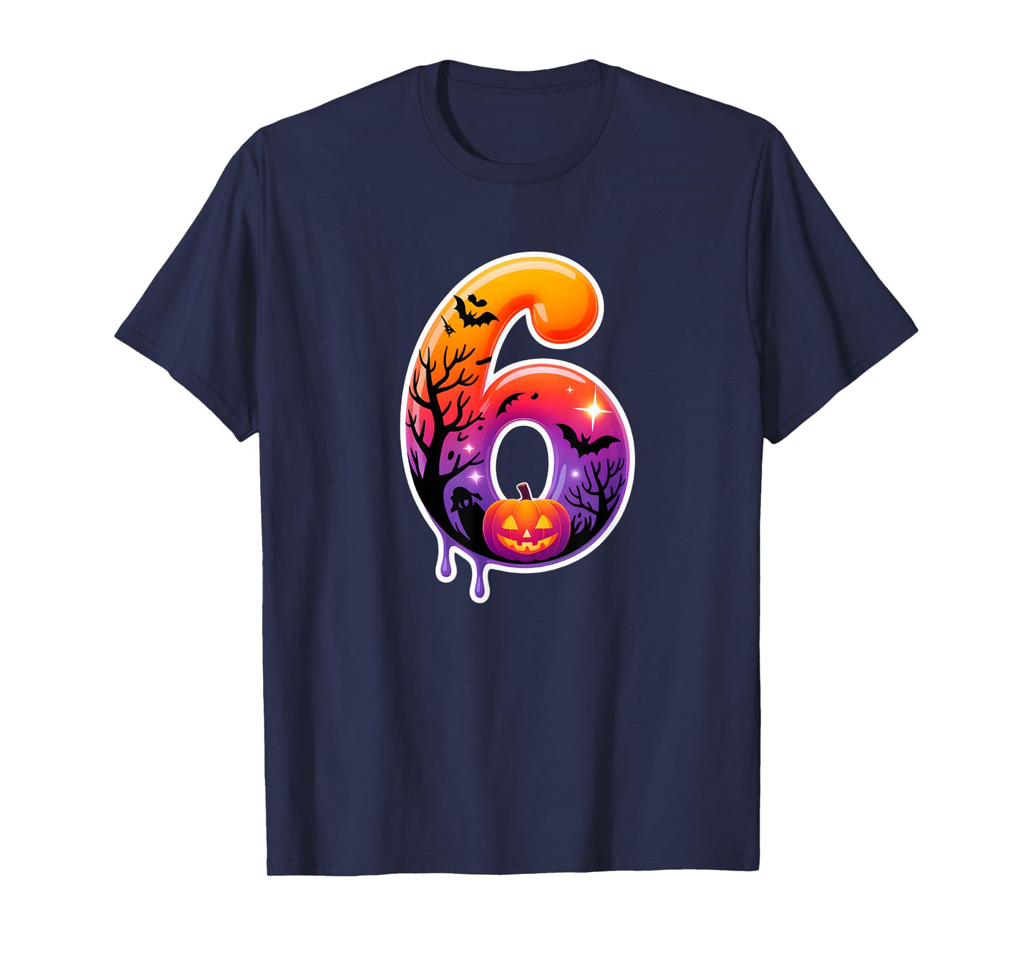 Six Seven 67 6 7 Meme Design Funny Ice Cream Drip Costume T-Shirt