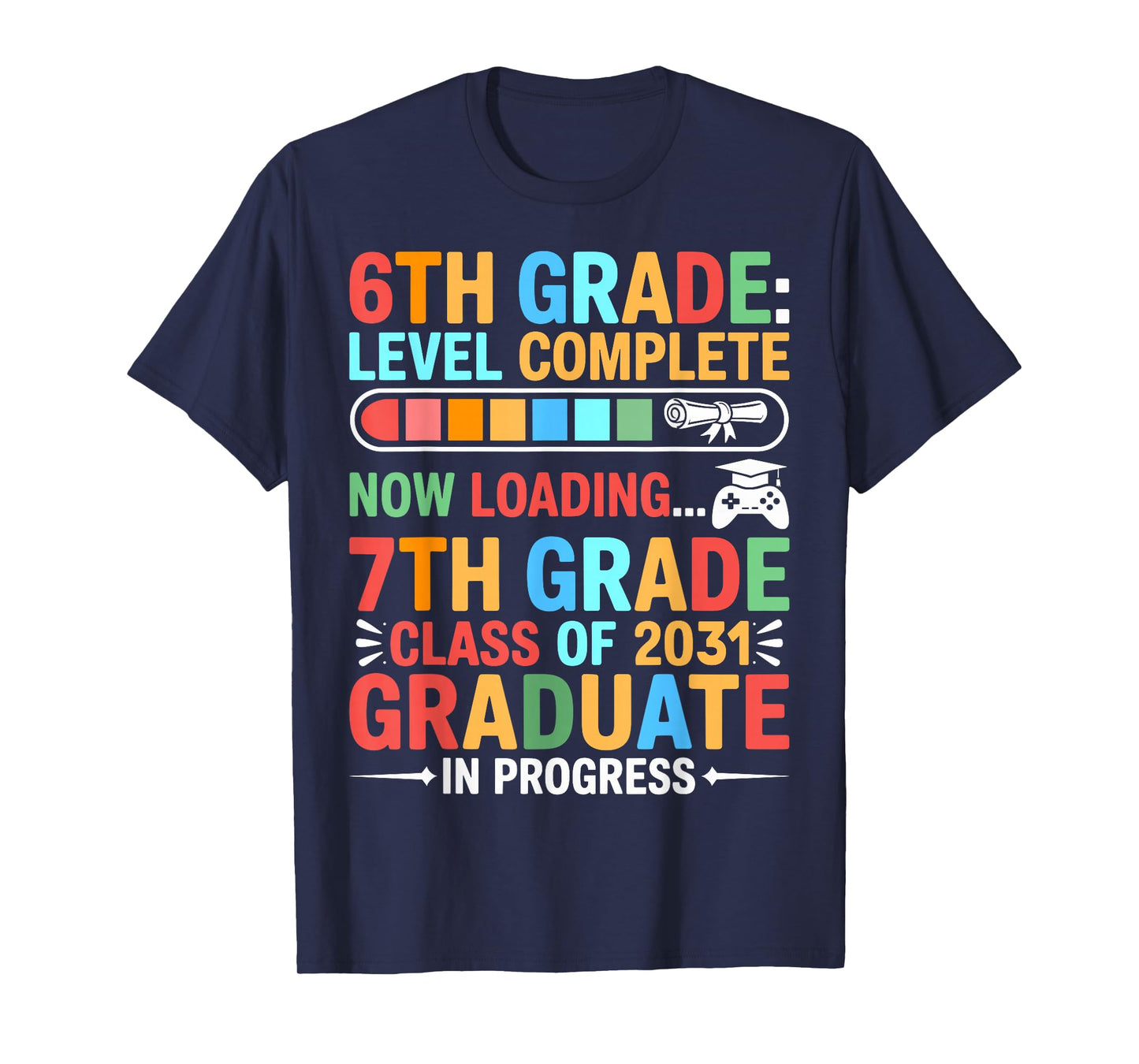 First Day Of School 7th Grade kids Back to School 7th grade T-Shirt