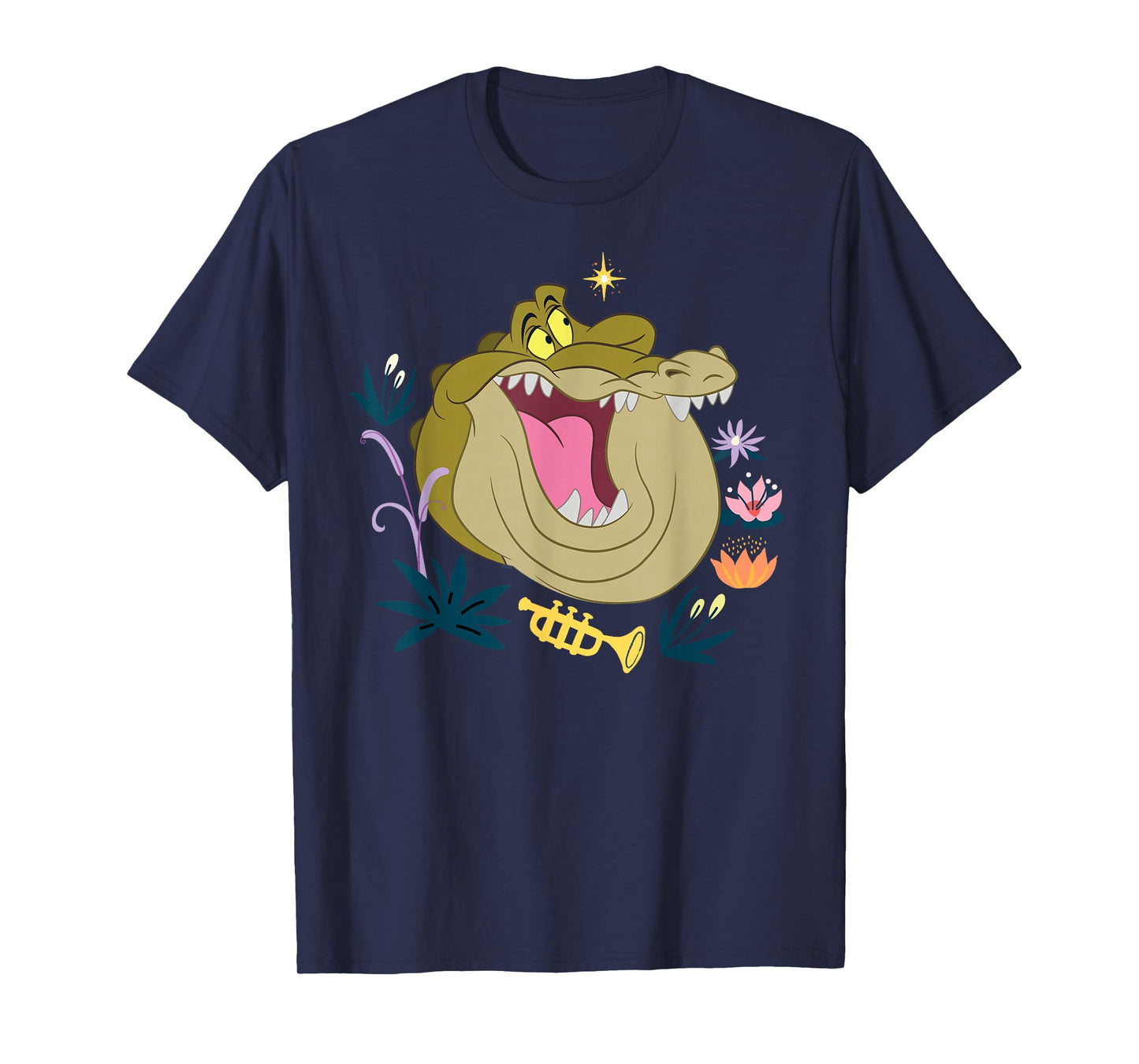 Disney Princess and the Frog Louis Gator Big Face Costume T-Shirt