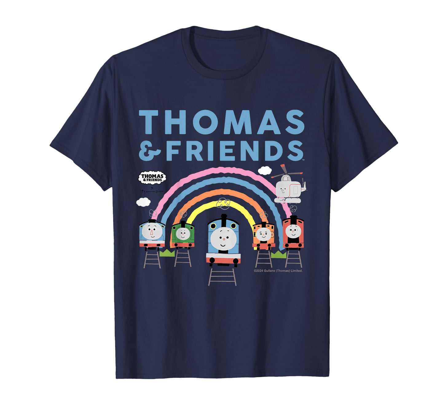 Kids Thomas and Friends Rainbow T-Shirt