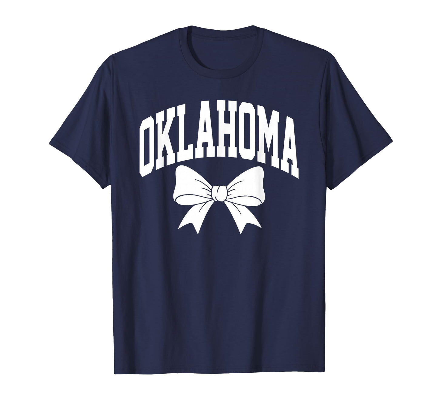 Oklahoma Cute Bow for Women Girls Sisters Daughters Kids T-Shirt
