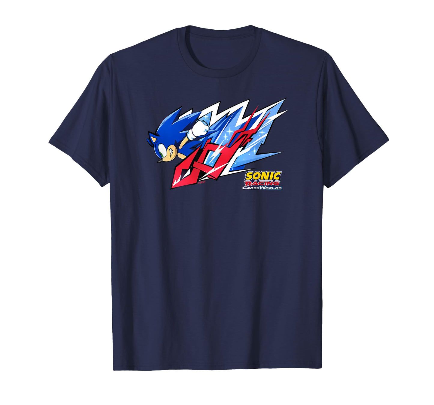 Sonic Racing CrossWorlds - Sonic Decal T-Shirt