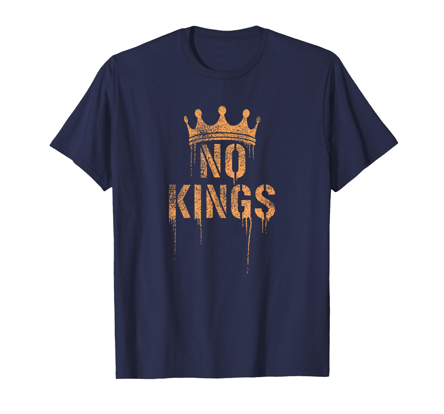 No Kings | Anti-Establishment, Grunge - Political T-Shirt