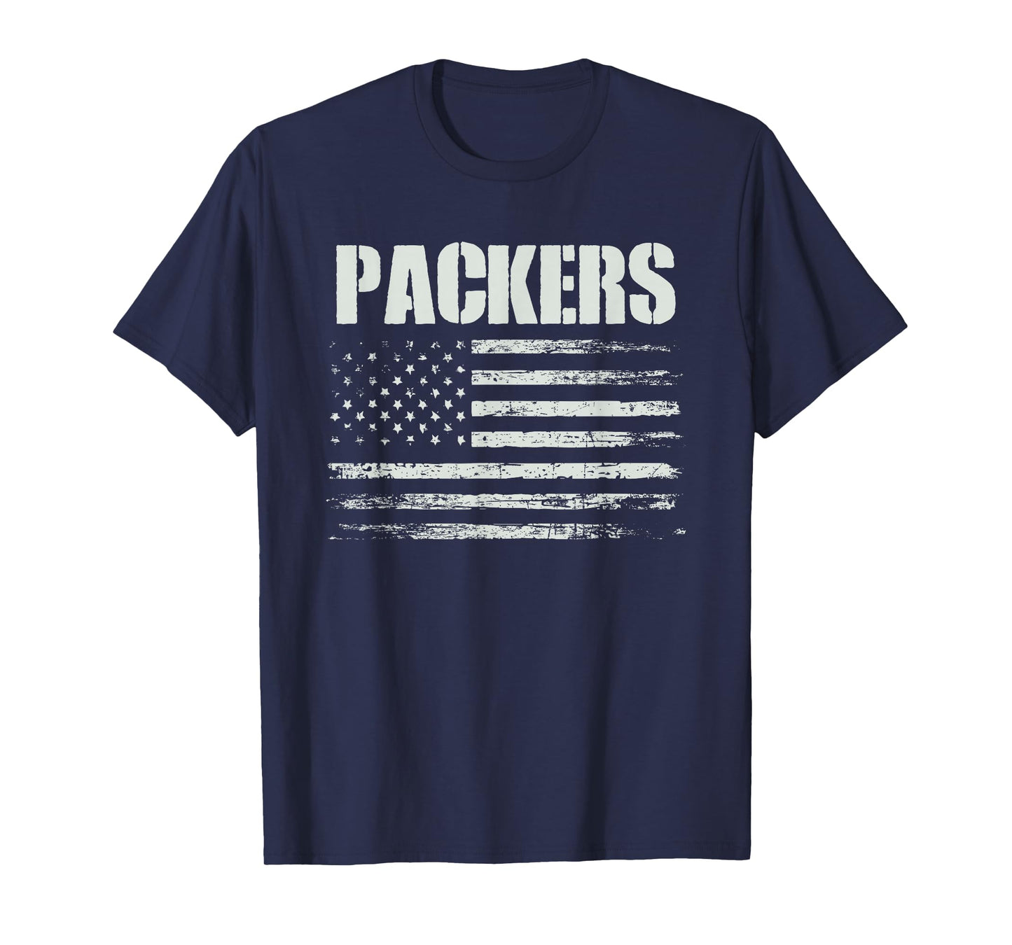 Packers USA Flag Colquitt County High School Pride T-Shirt