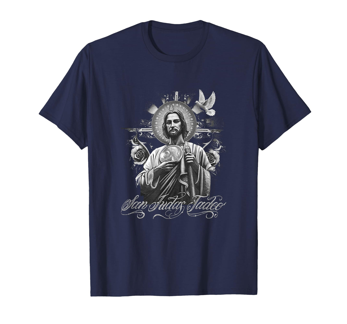 San Judas Tadeo - St. Jude Art Devocion T-Shirt