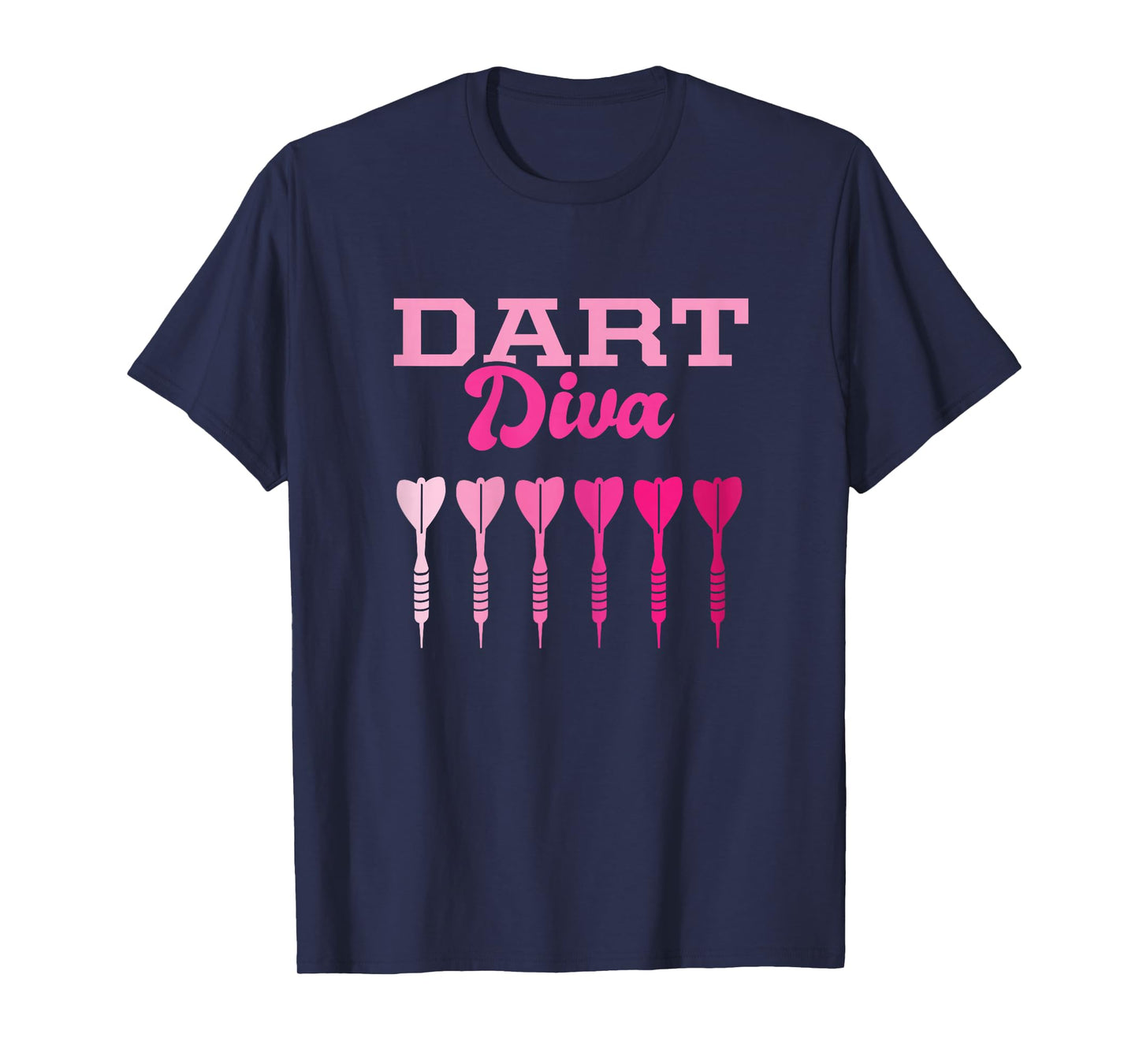 Dart Diva Dart Player Arrow Funny Dart For Women T-Shirt