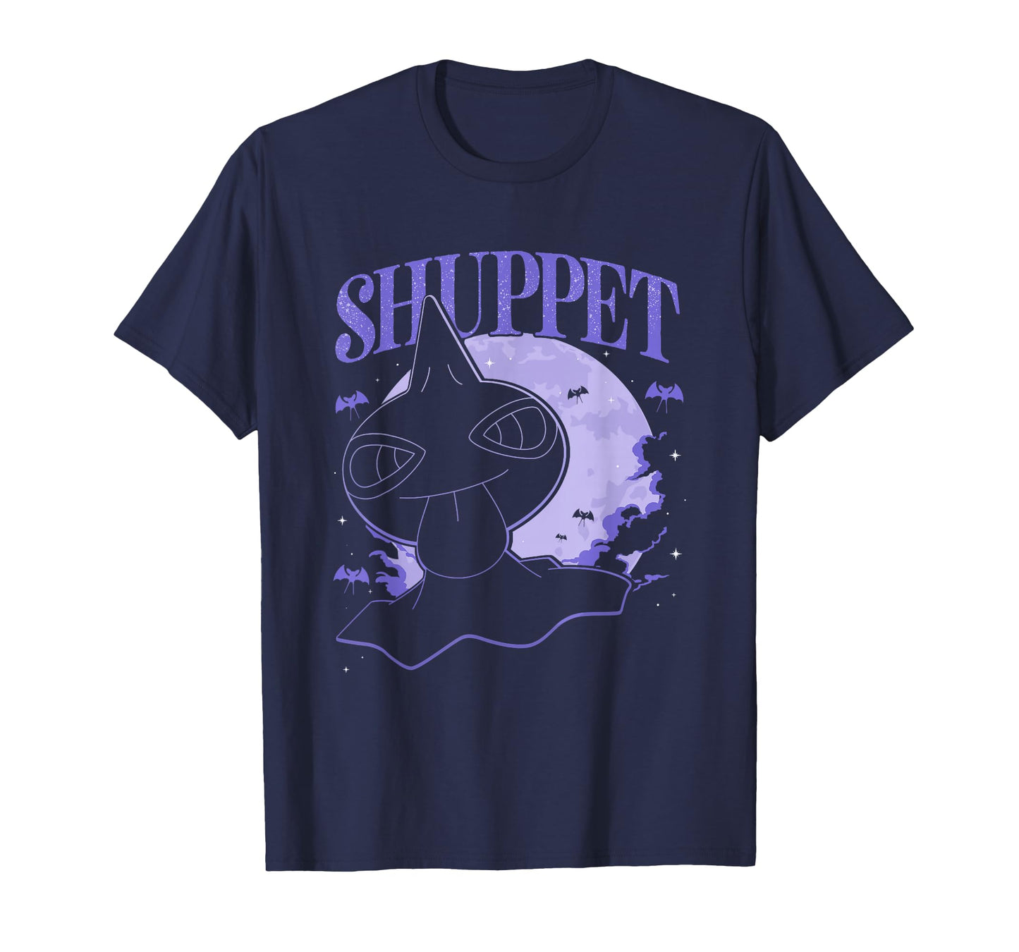 Pokémon Halloween Shuppet Under The Full Moon T-Shirt