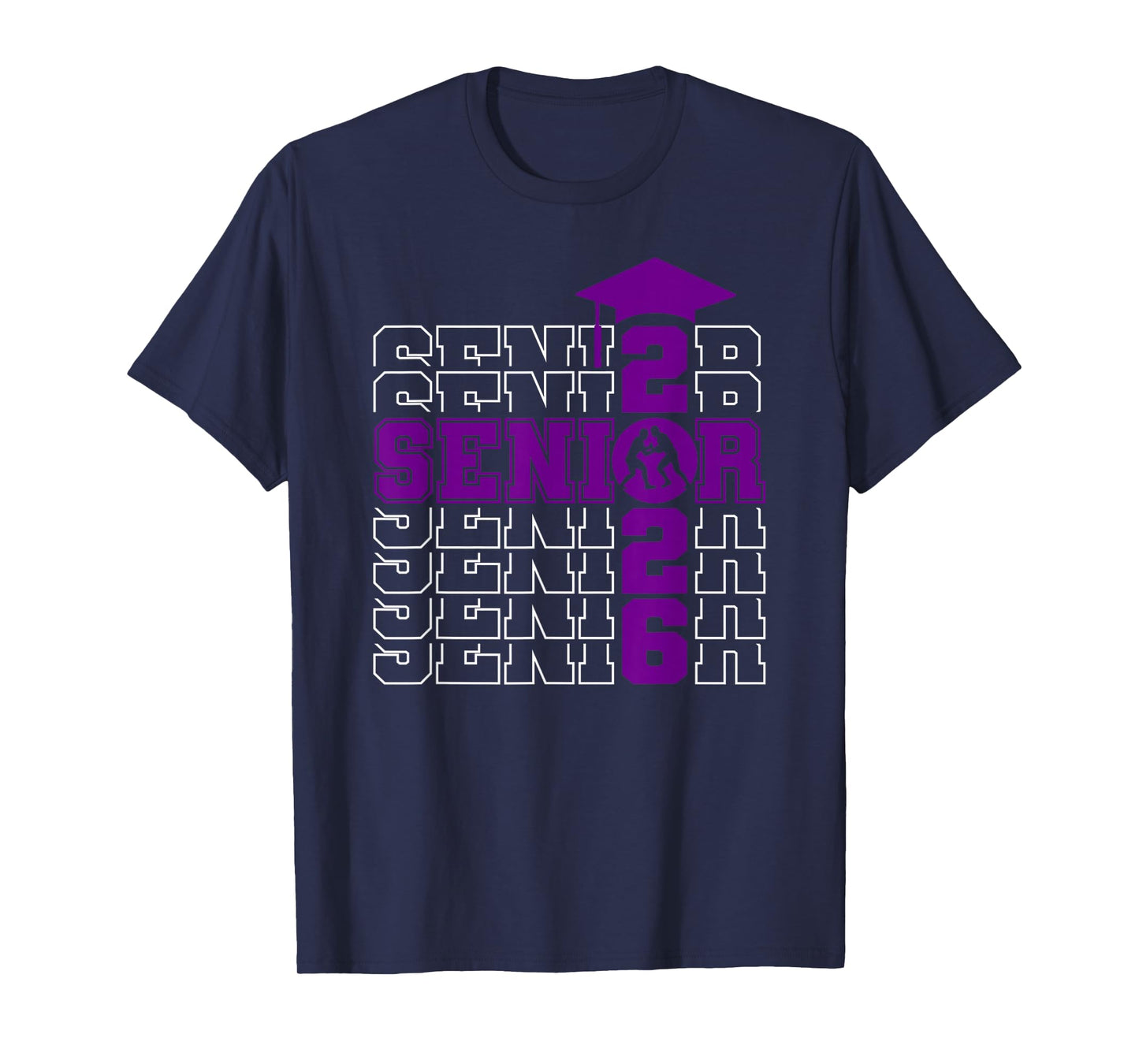 Class Of 2026 Senior Graduation 2026 Wrestling T-Shirt