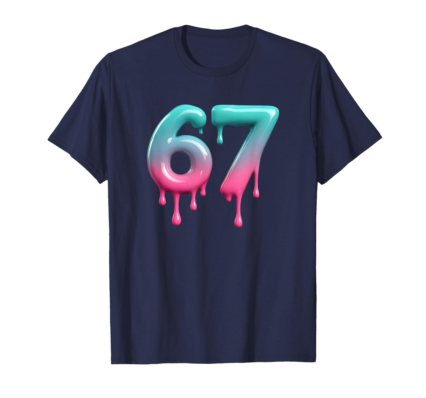 Six Seven 67 Meme for Gen Alpha Kids and Adults 6 7 T-Shirt