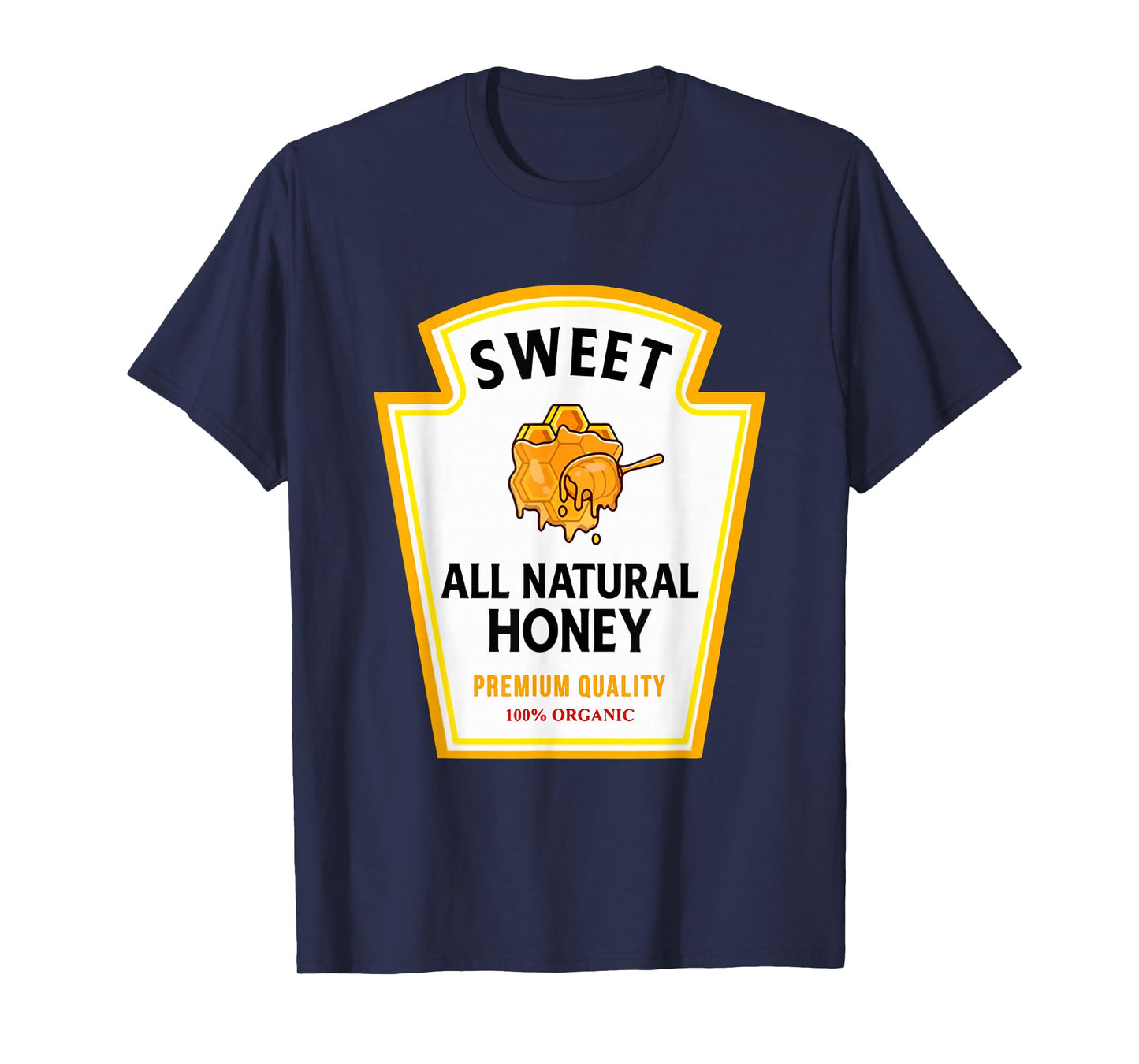 Group Condiments Family Halloween Costume All Natural Honey T-Shirt