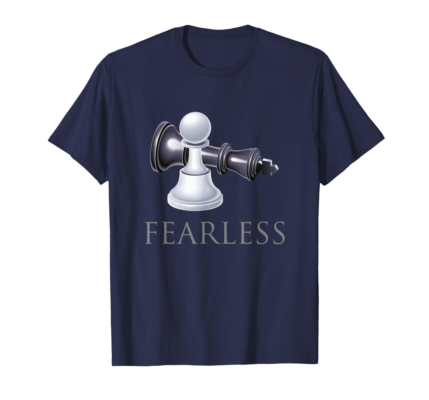 Funny Chess - Fearless Chess Player Smart Gift T-Shirt
