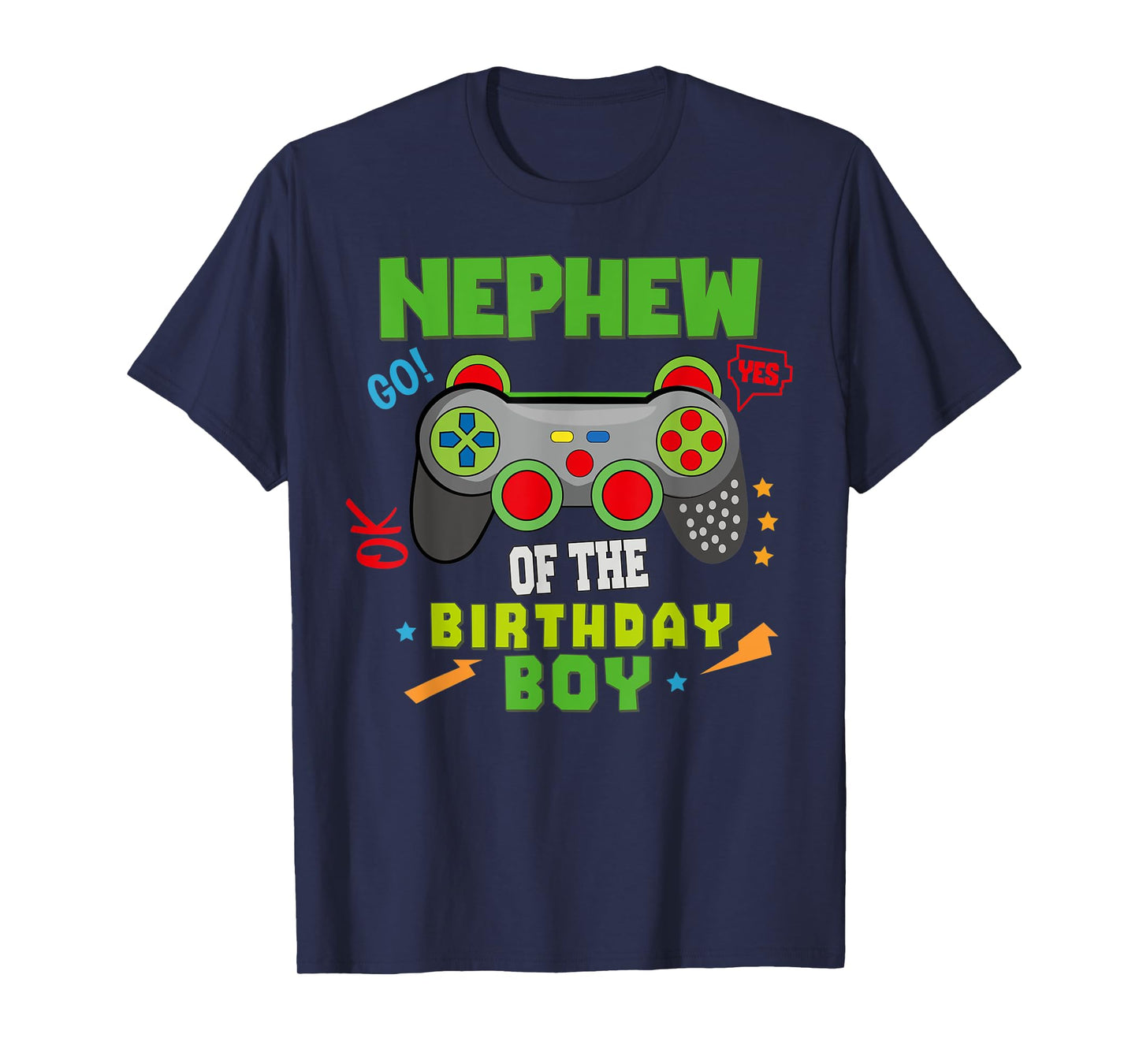 Nephew of The Birthday for Boy Video Gamer Birthday T-Shirt