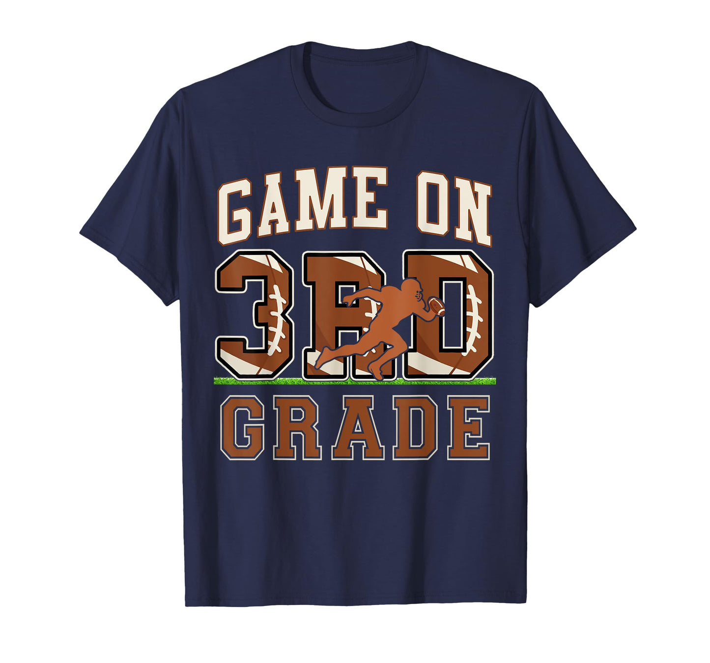 First Day of 3rd Grade Boys Football Game On Third Grade T-Shirt