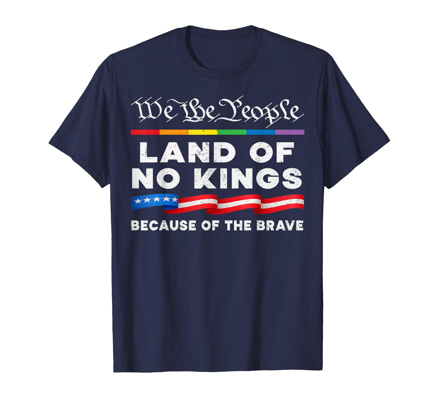 No Kings Shirt America Vintage Flag No Kings Day T-Shirt
