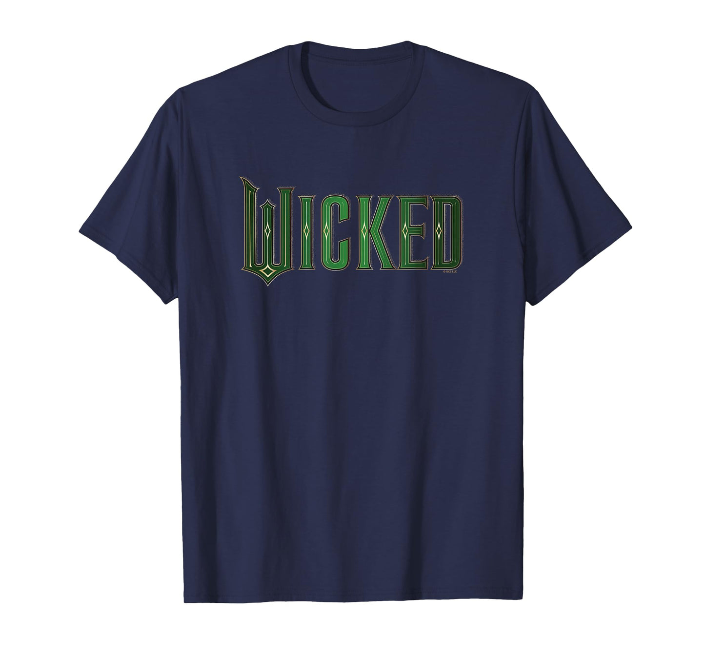 Wicked Movie Logo Emerald Green T-Shirt