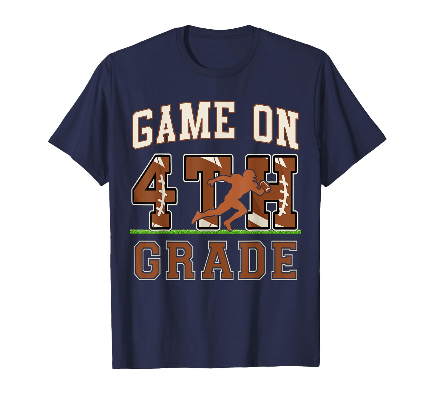 First Day of 4th Grade Boys Football Game On Fourth Grade T-Shirt