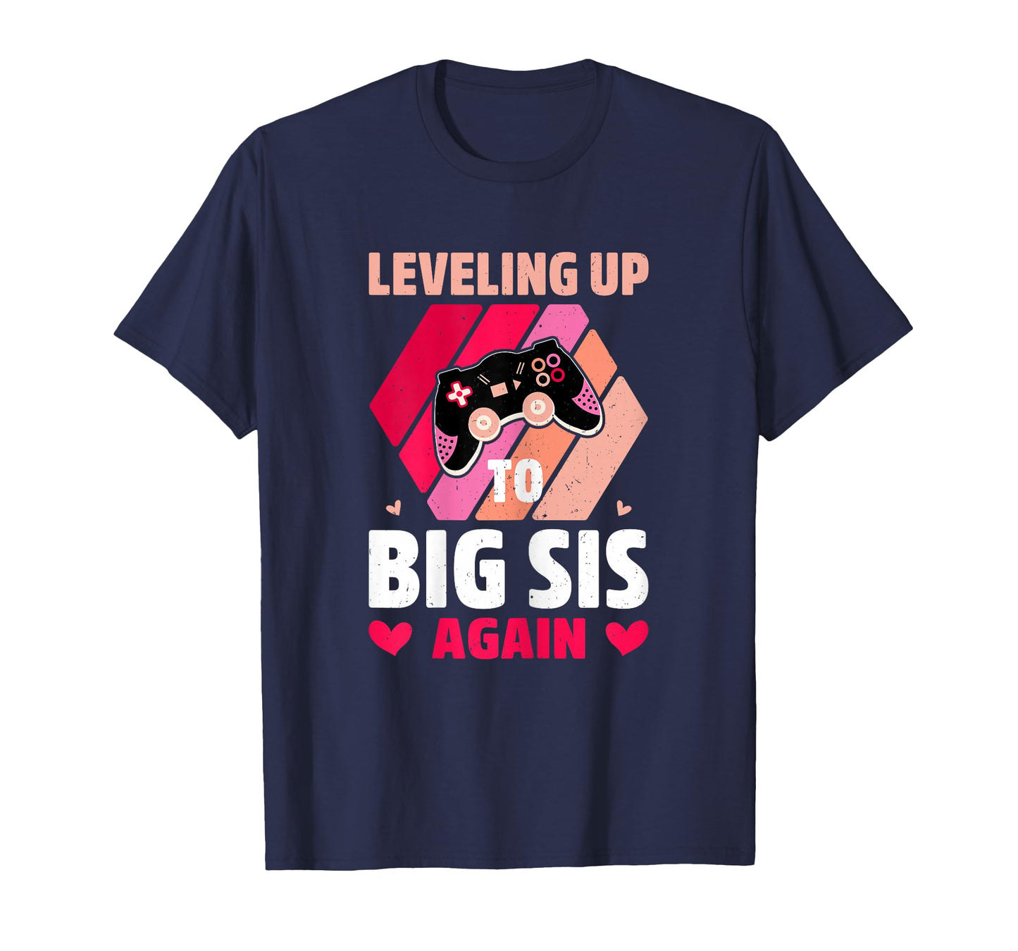 Leveling Up to Big Sis Again Gaming Pregnancy Reveals T-Shirt