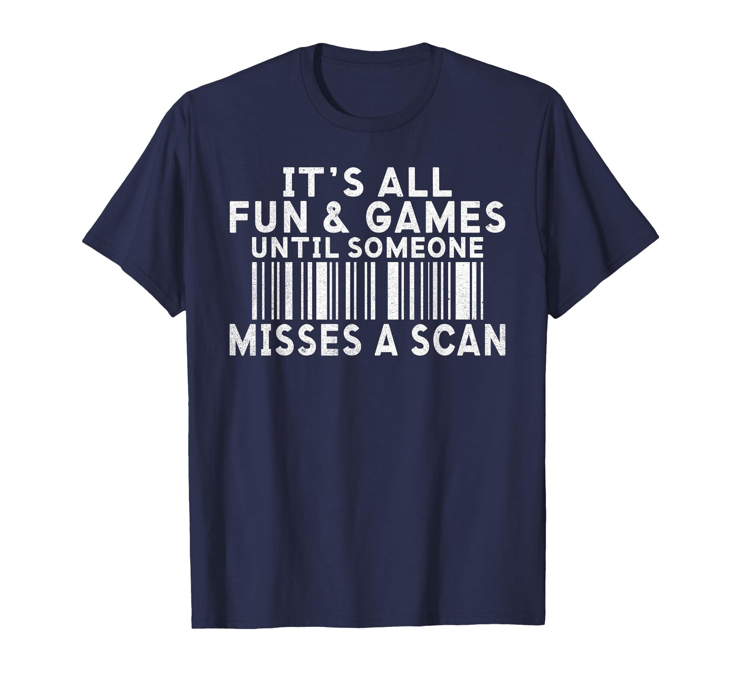 Its all Fun and Games until someone misses a Scan Postal T-Shirt