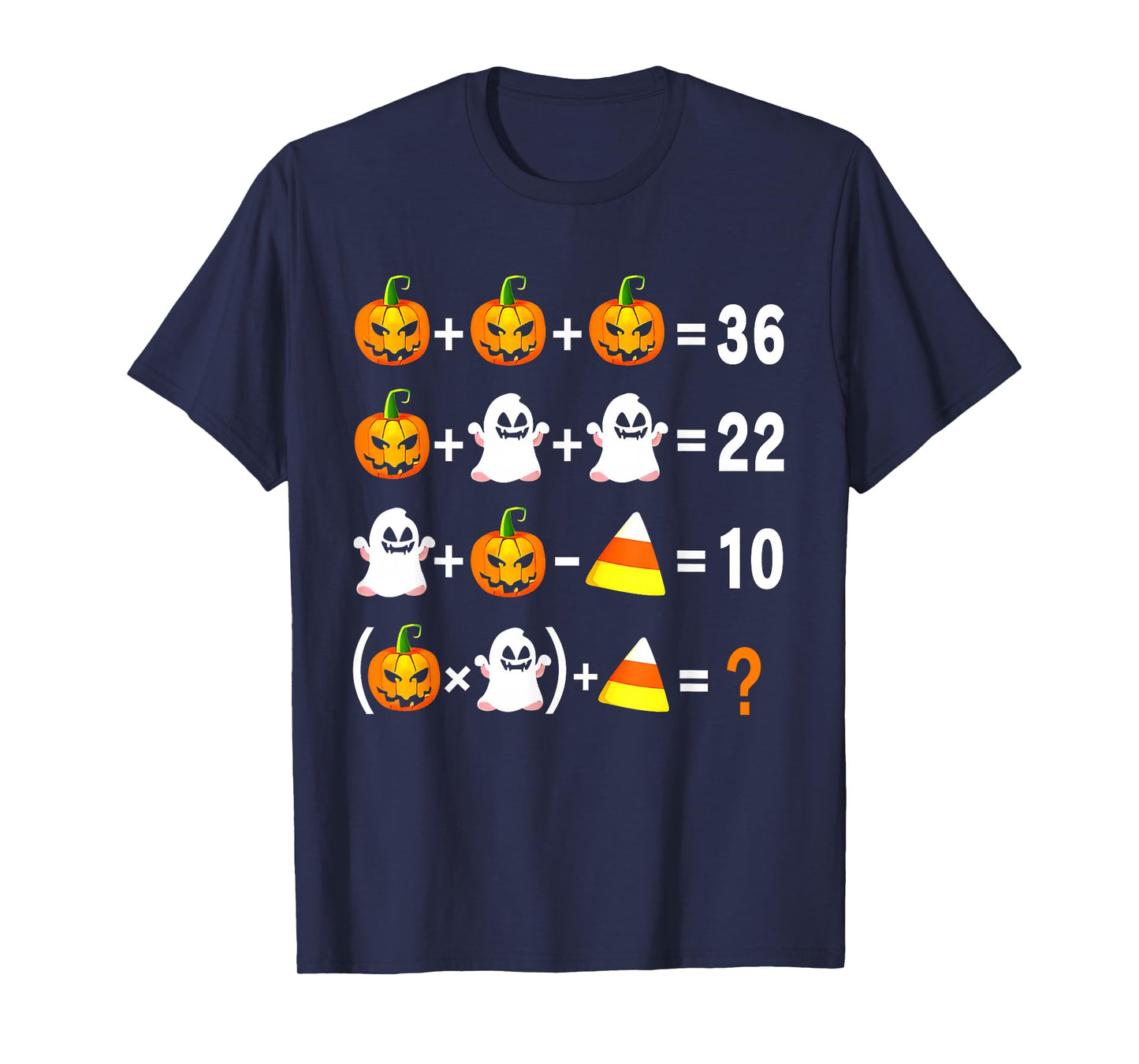Funny 67 Meme Pumpkin Ghost Math Teacher Halloween Costume T-Shirt