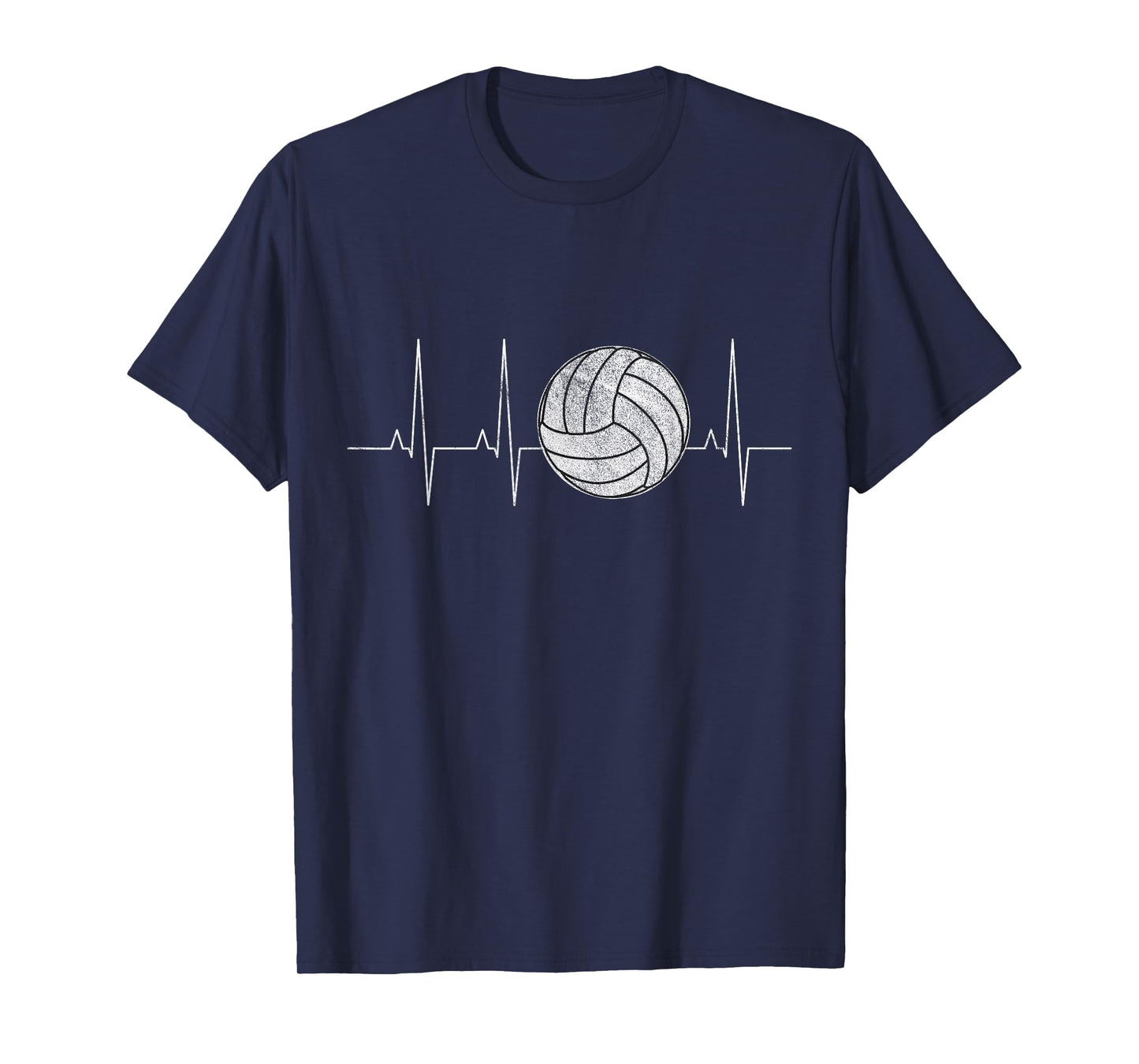 Volleyball Heartbeat As Funny Volleyball Gift Ideas T-Shirt