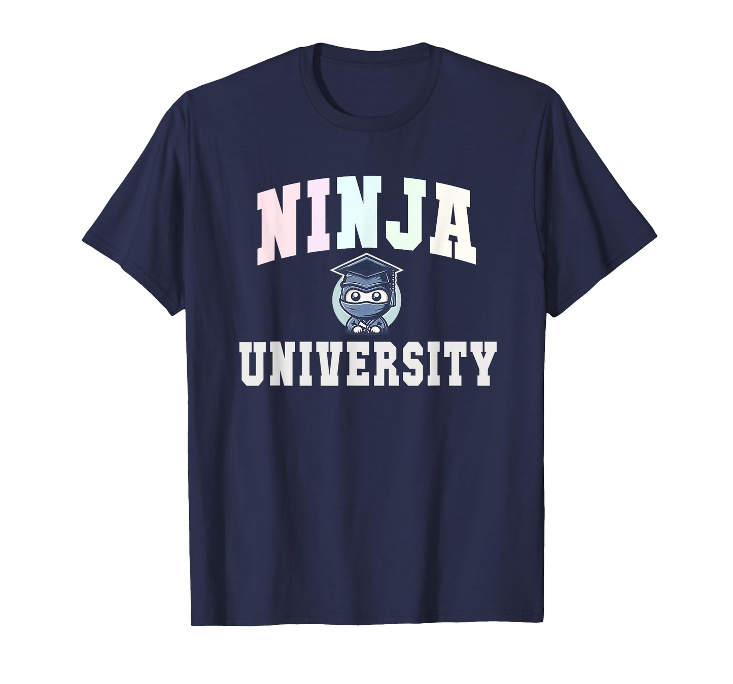 Motivational NINJA UNIVERSITY Coach Graduate School Training T-Shirt