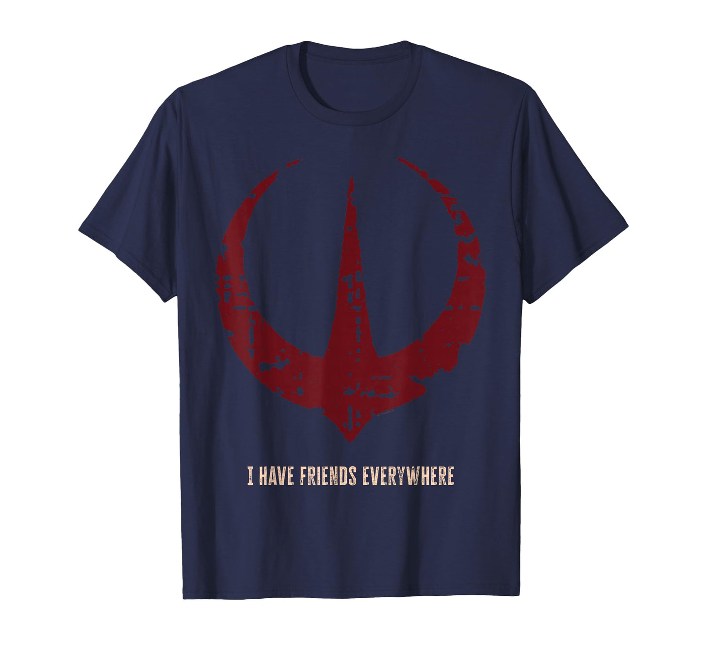Star Wars Andor "I Have Friends Everywhere" Quote Rebel Logo T-Shirt