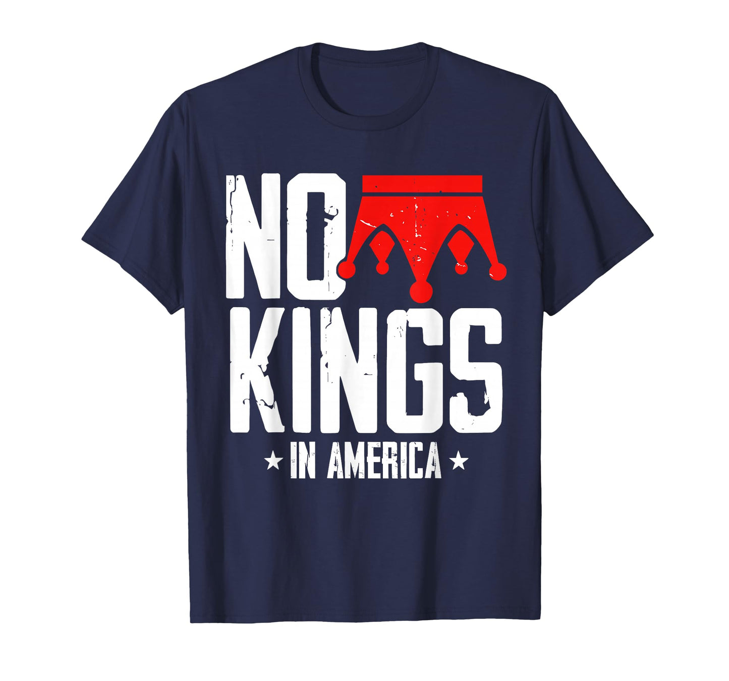 Nope No Kings in America Patriotic T-Shirt
