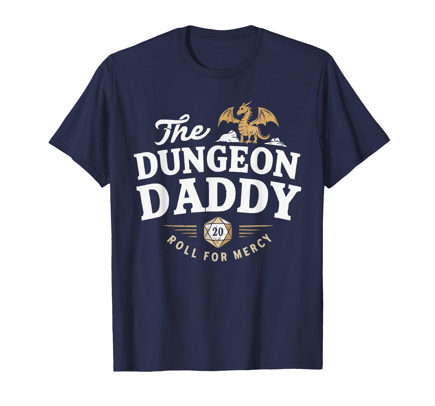 Nerdy Dad Gaming Tabletop Games Role Playing Game Funny RPG T-Shirt