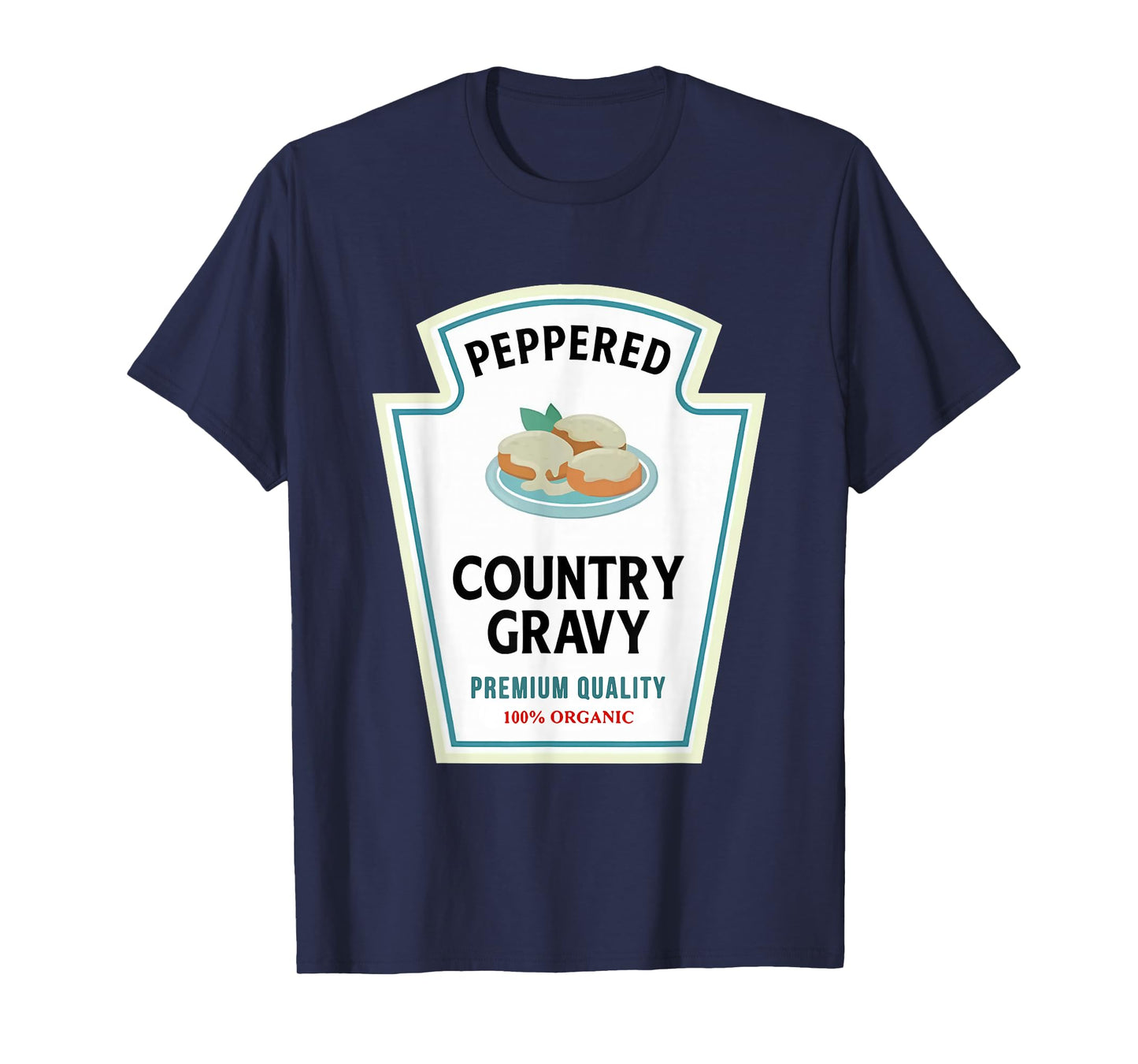 Cute Group Condiments Family Halloween Costume Country Gravy T-Shirt