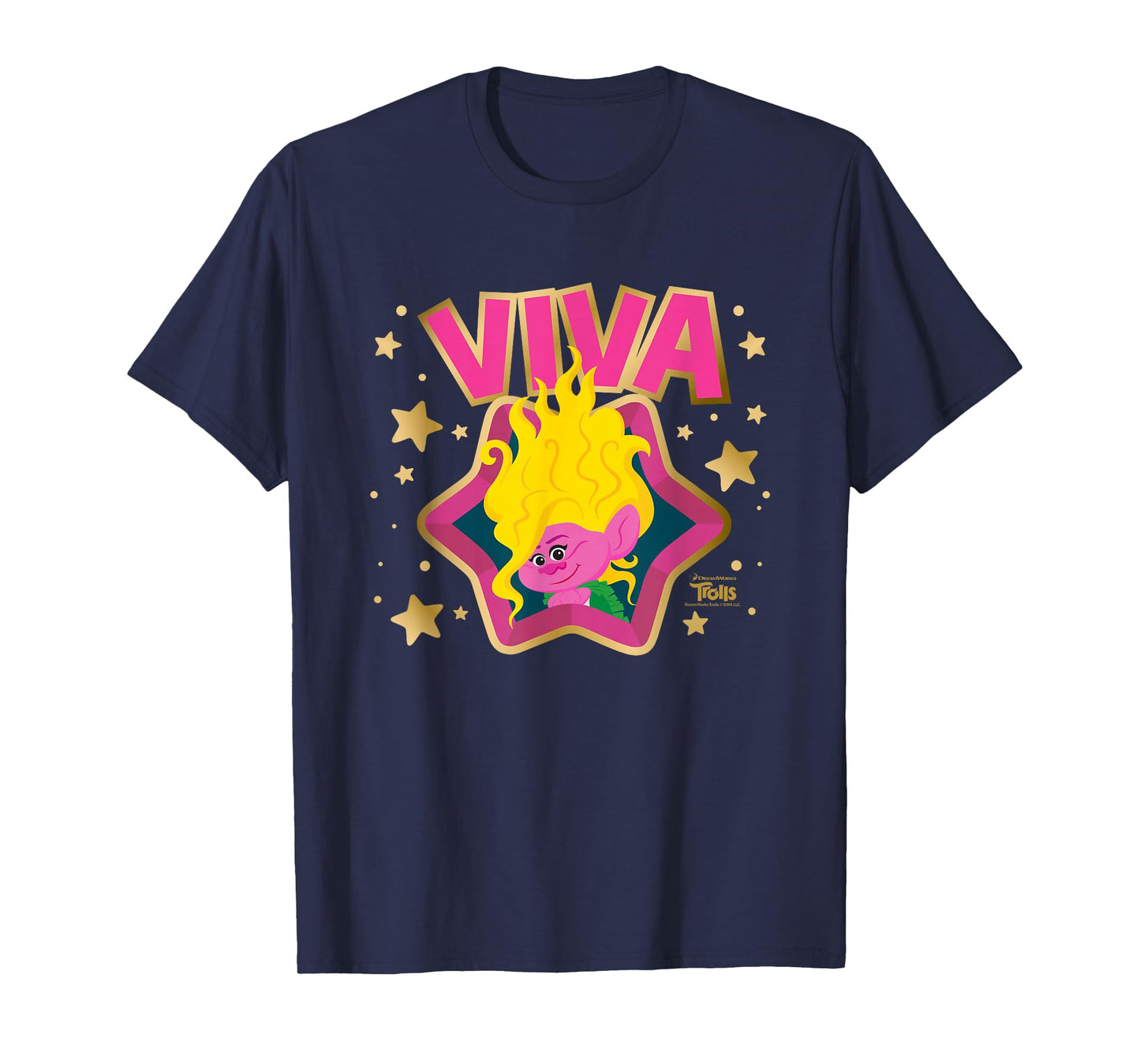 DreamWorks Trolls Viva Star Power Portrait T-Shirt